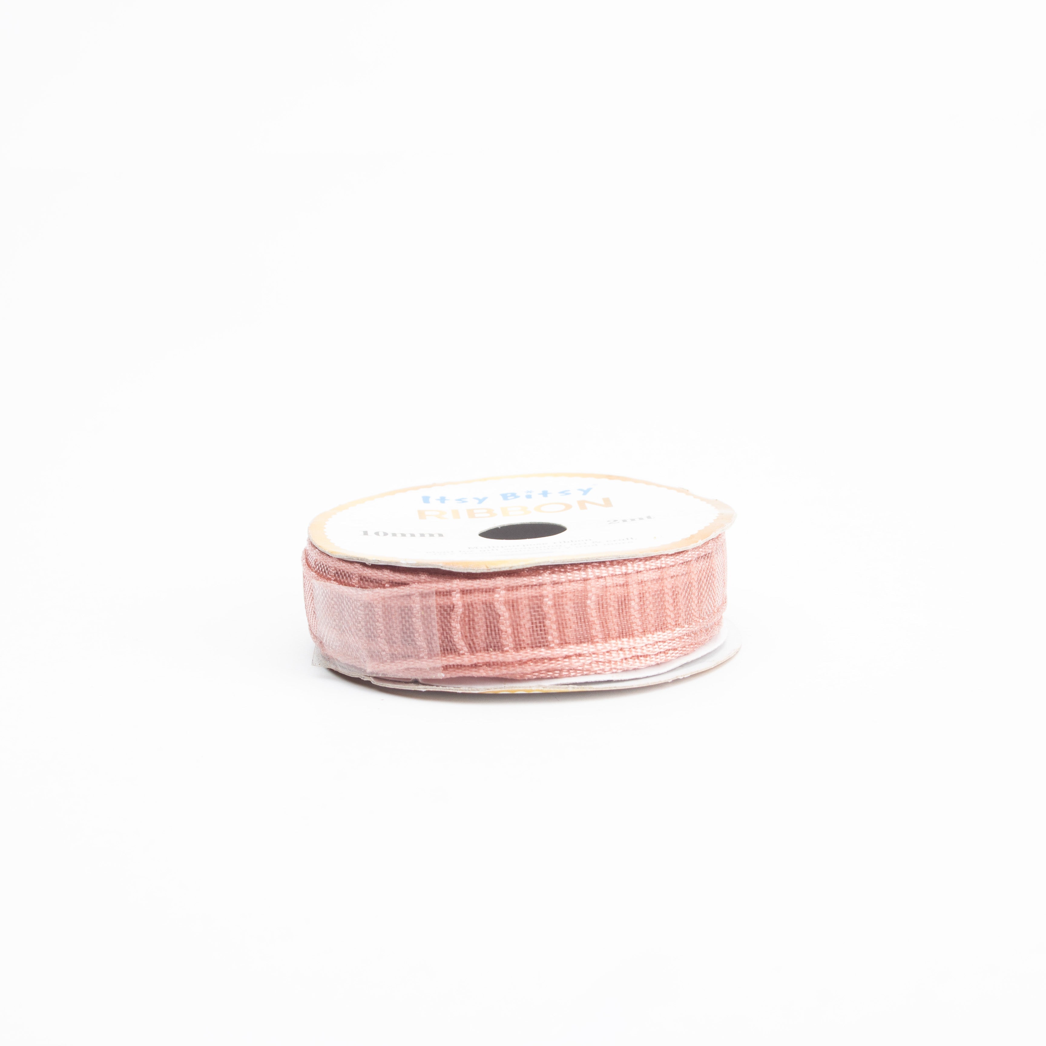 Pink Organza Ribbon 15mm 2mtr