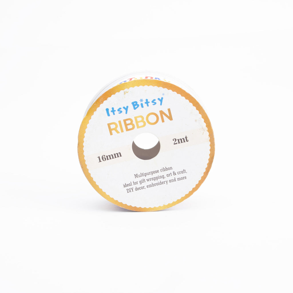 Printed Happy Birthday Ribbon 16mm 2mtr