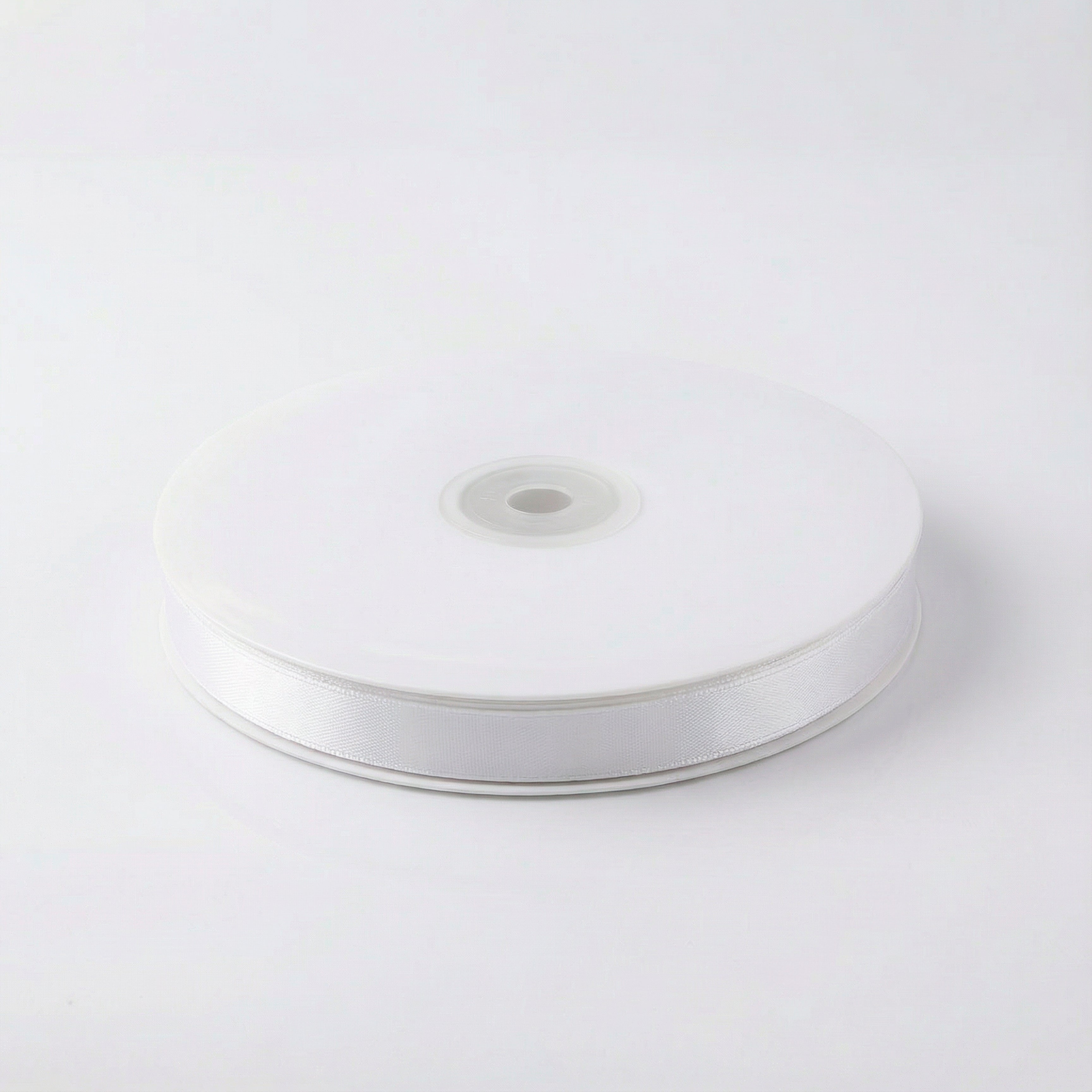 Satin Ribbon 12Mm 150Mtr  White