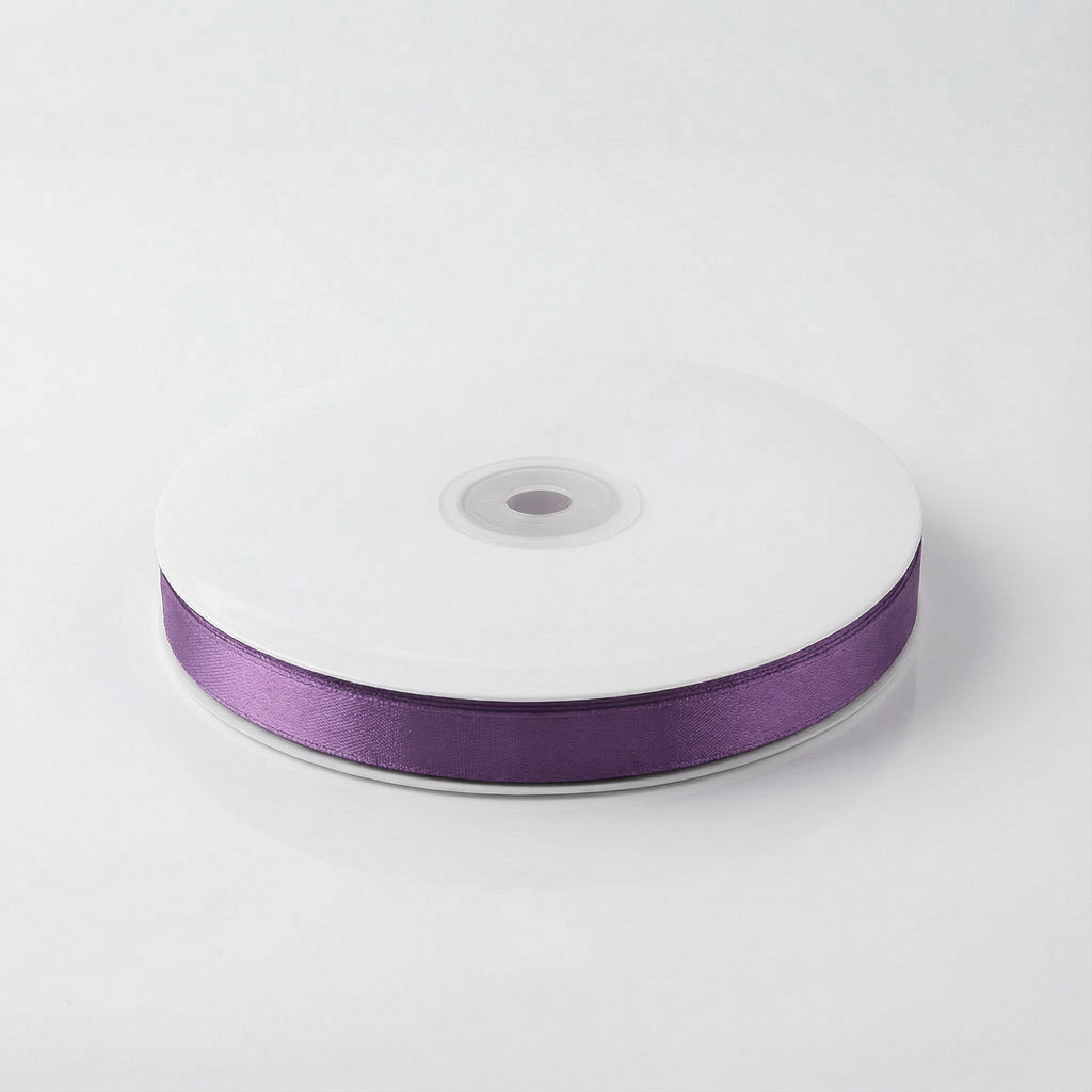 Satin Ribbon 12Mm 150Mtr  Purple