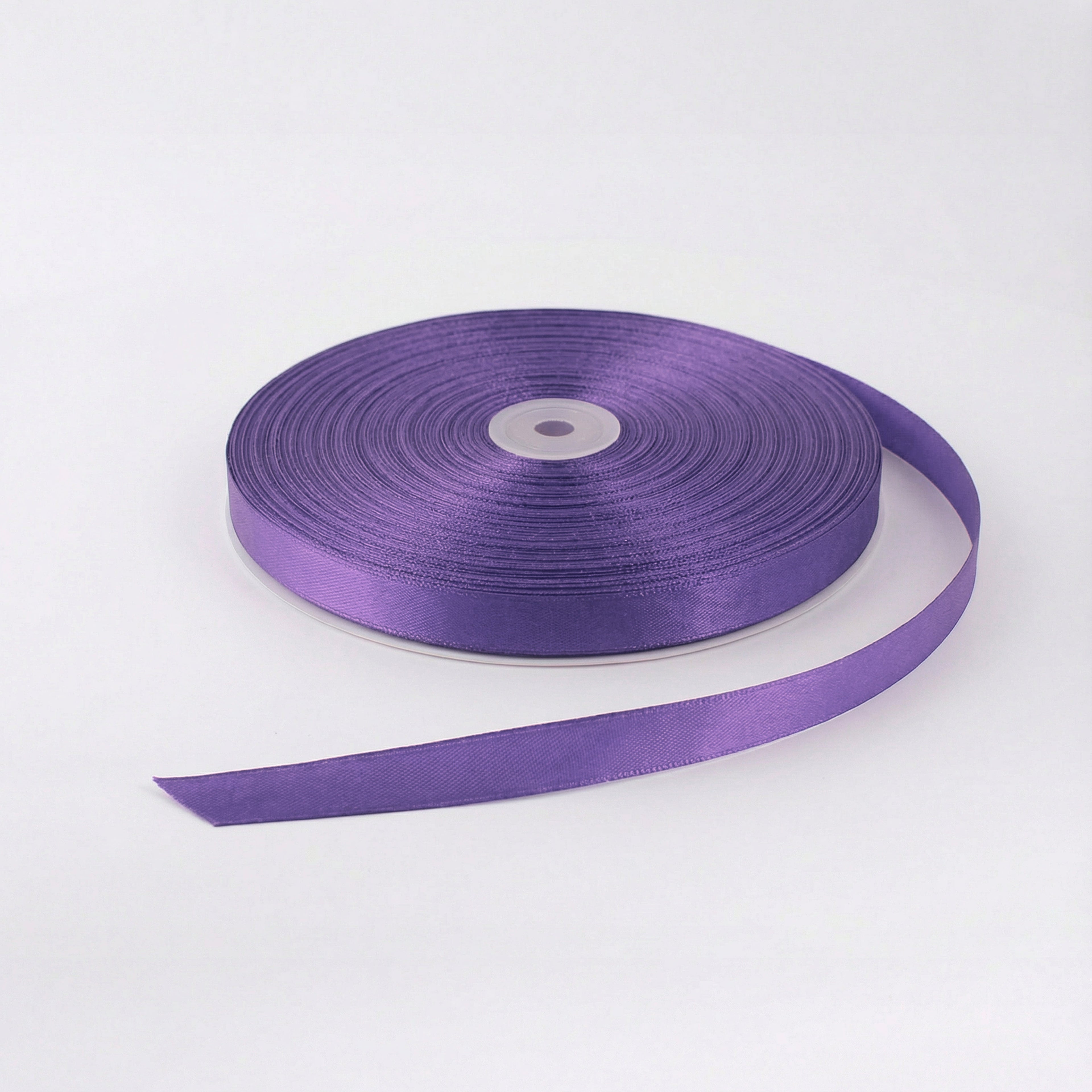 Satin Ribbon 12Mm 150Mtr  Purple