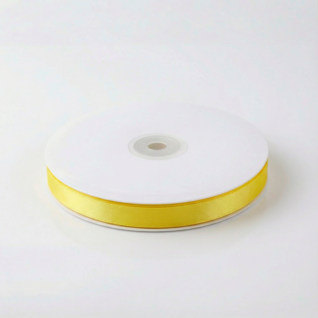 Satin Ribbon 12Mm 150Mtr  Lemon
