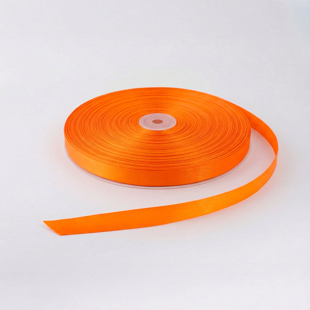 Satin Ribbon 12Mm 150Mtr  Orange