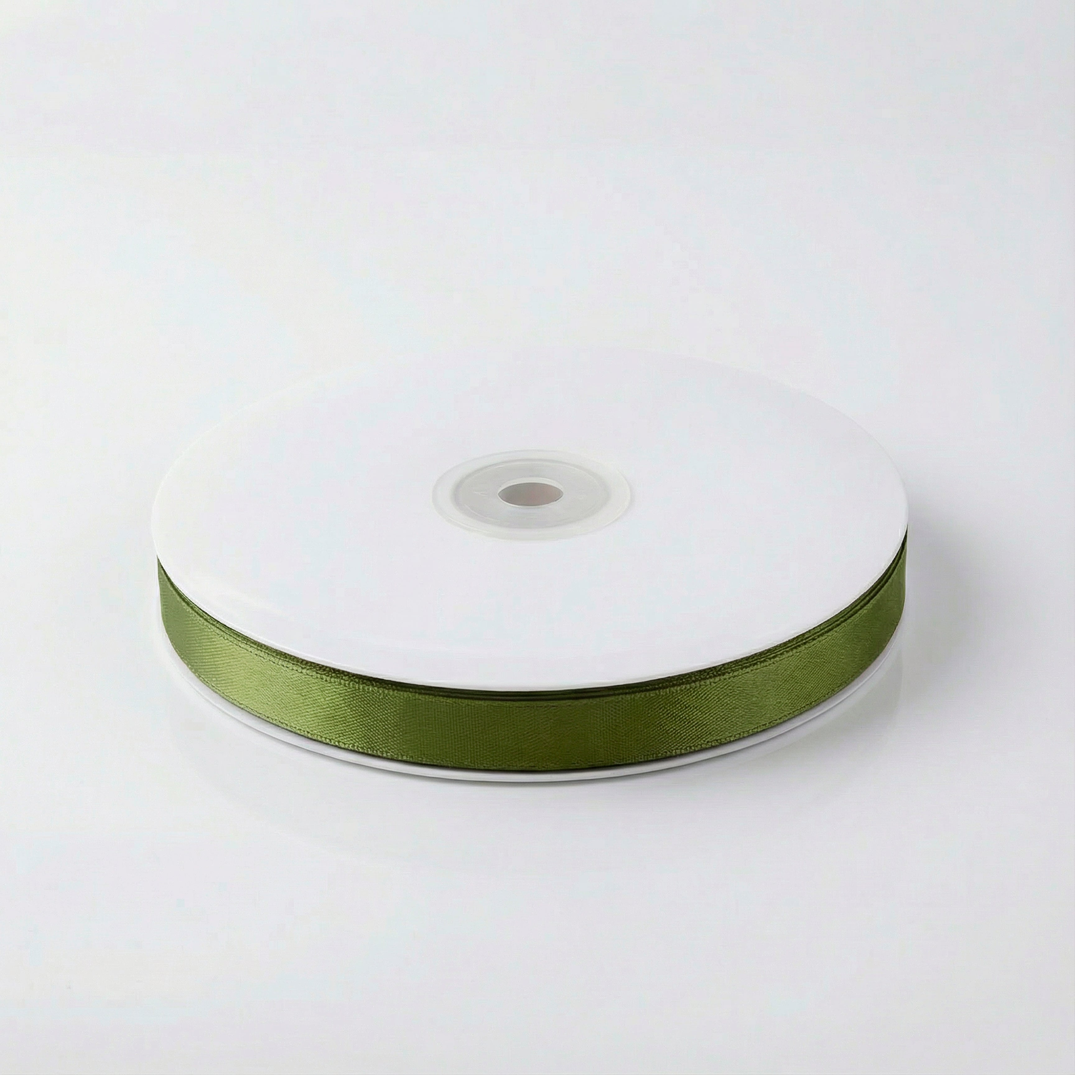 Satin Ribbon 12Mm 150Mtr  Olive Green