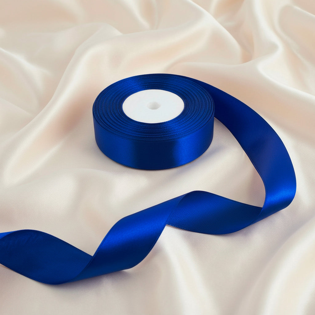 Satin Ribbon 25Mm 50Mtr Royal Blue