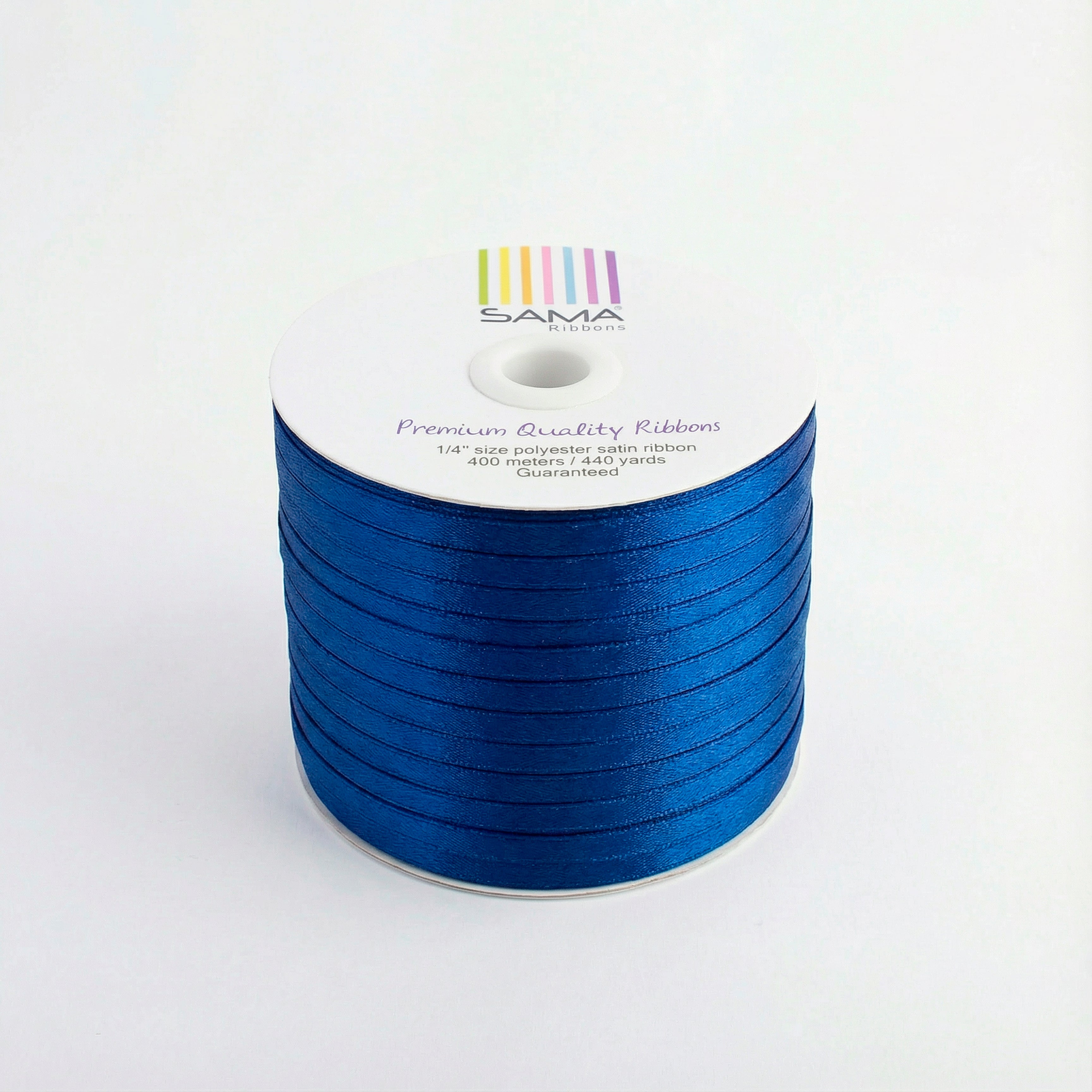 Satin Ribbon 6Mm 400Mtr Royal Blue
