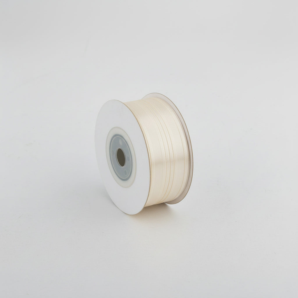 Satin Ribbon 3Mm 60Mtr Off White