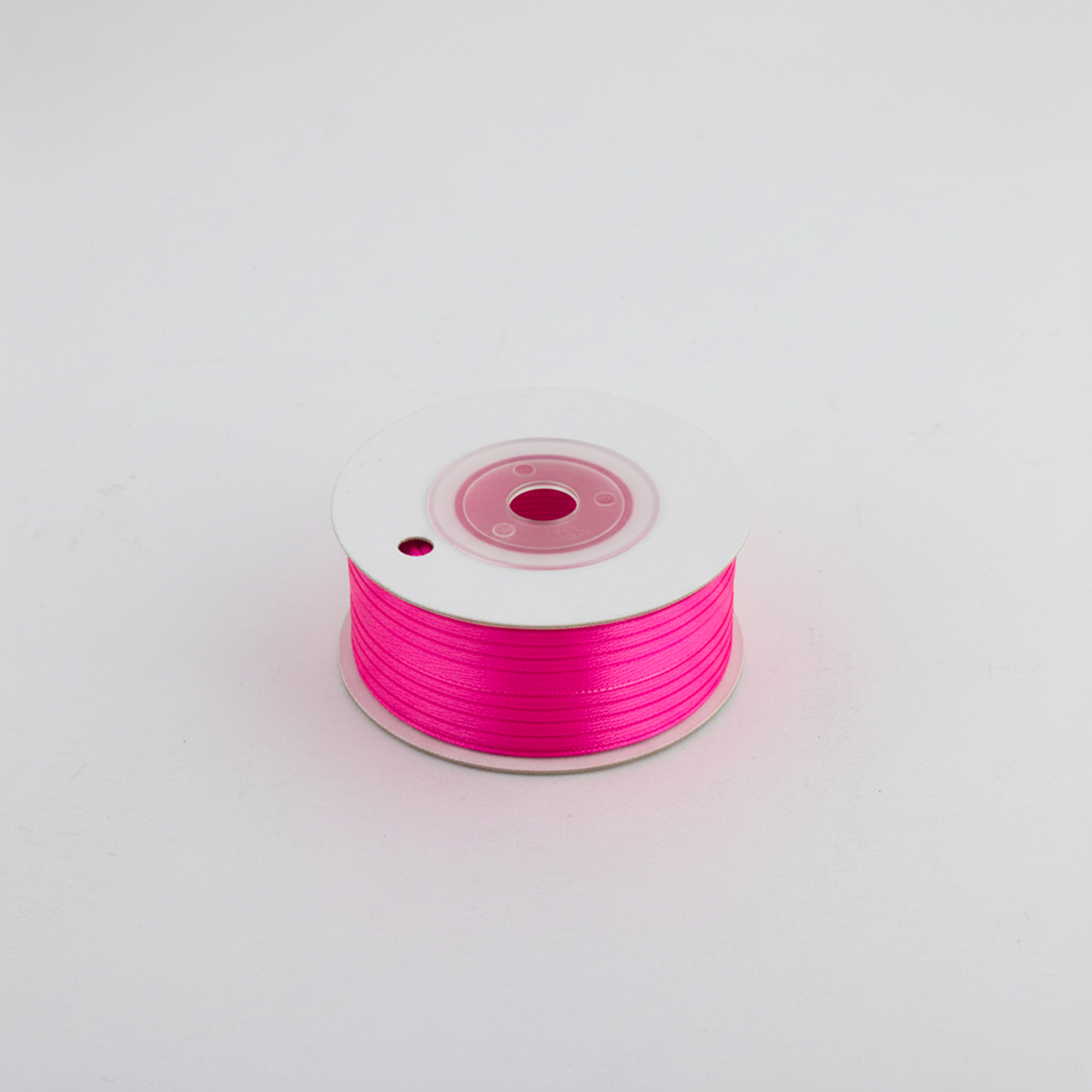 Satin Ribbon 3Mm 60Mtr Hot Pink