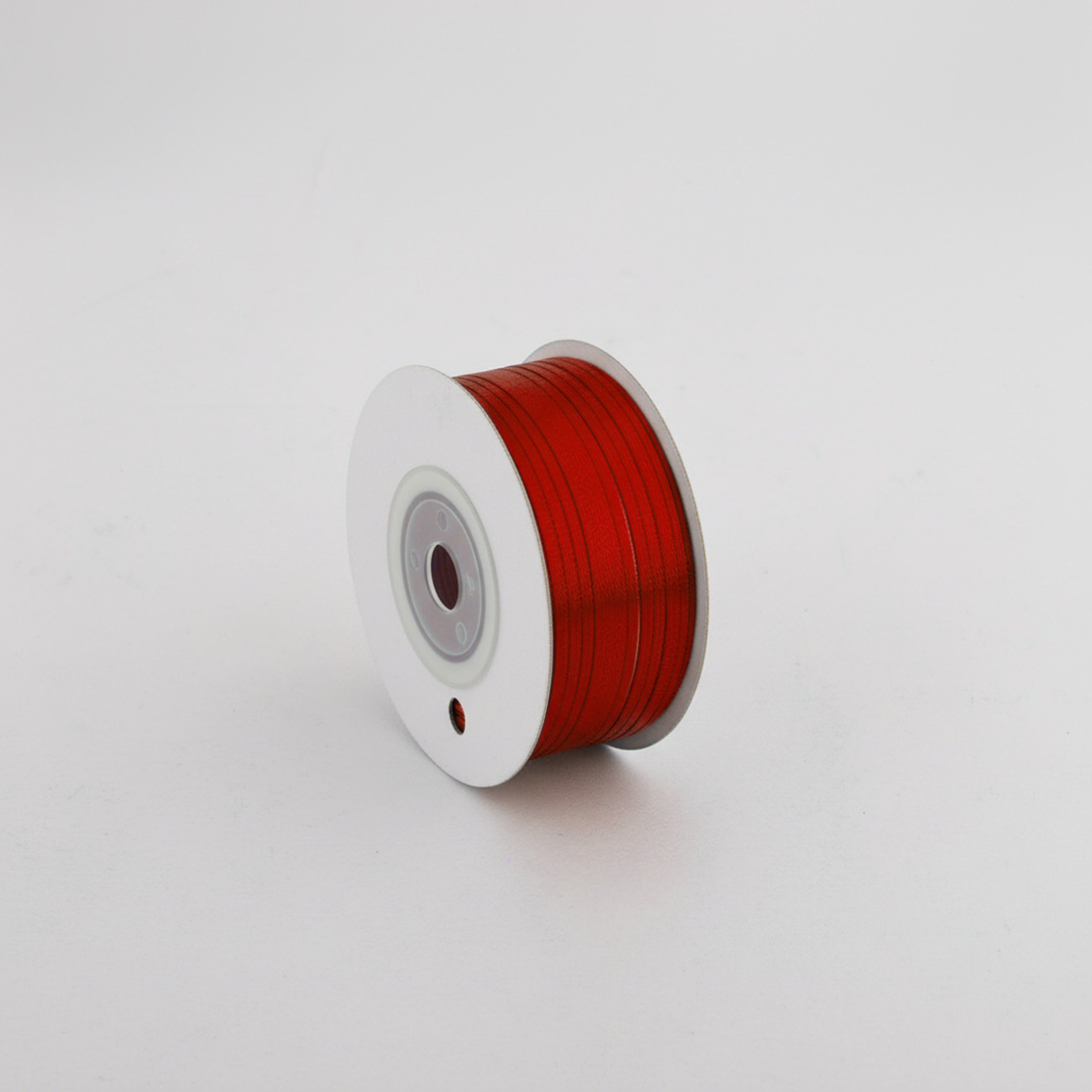Satin Ribbon 3Mm 60Mtr Red