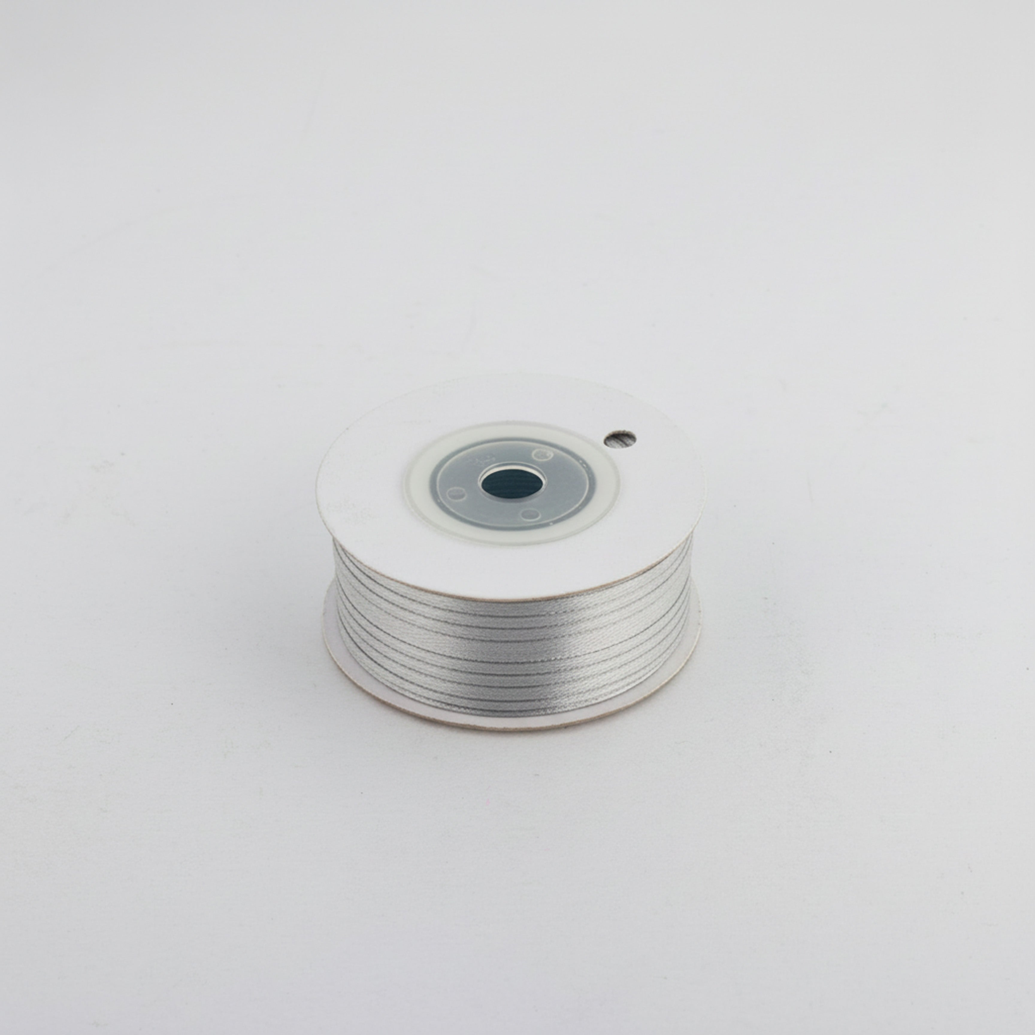 Satin Ribbon 3Mm 60Mtr Silver
