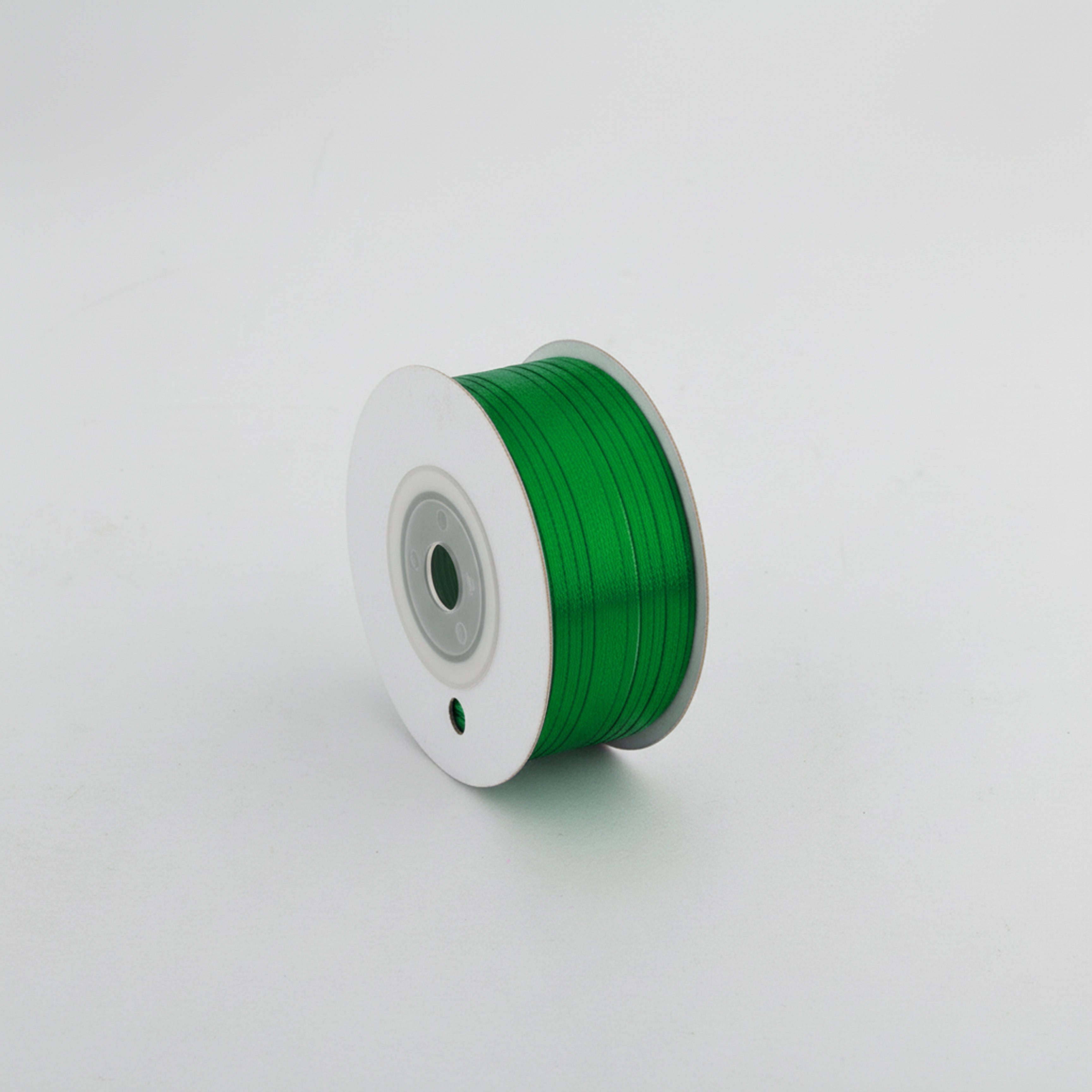 Satin Ribbon 3Mm 60Mtr Green