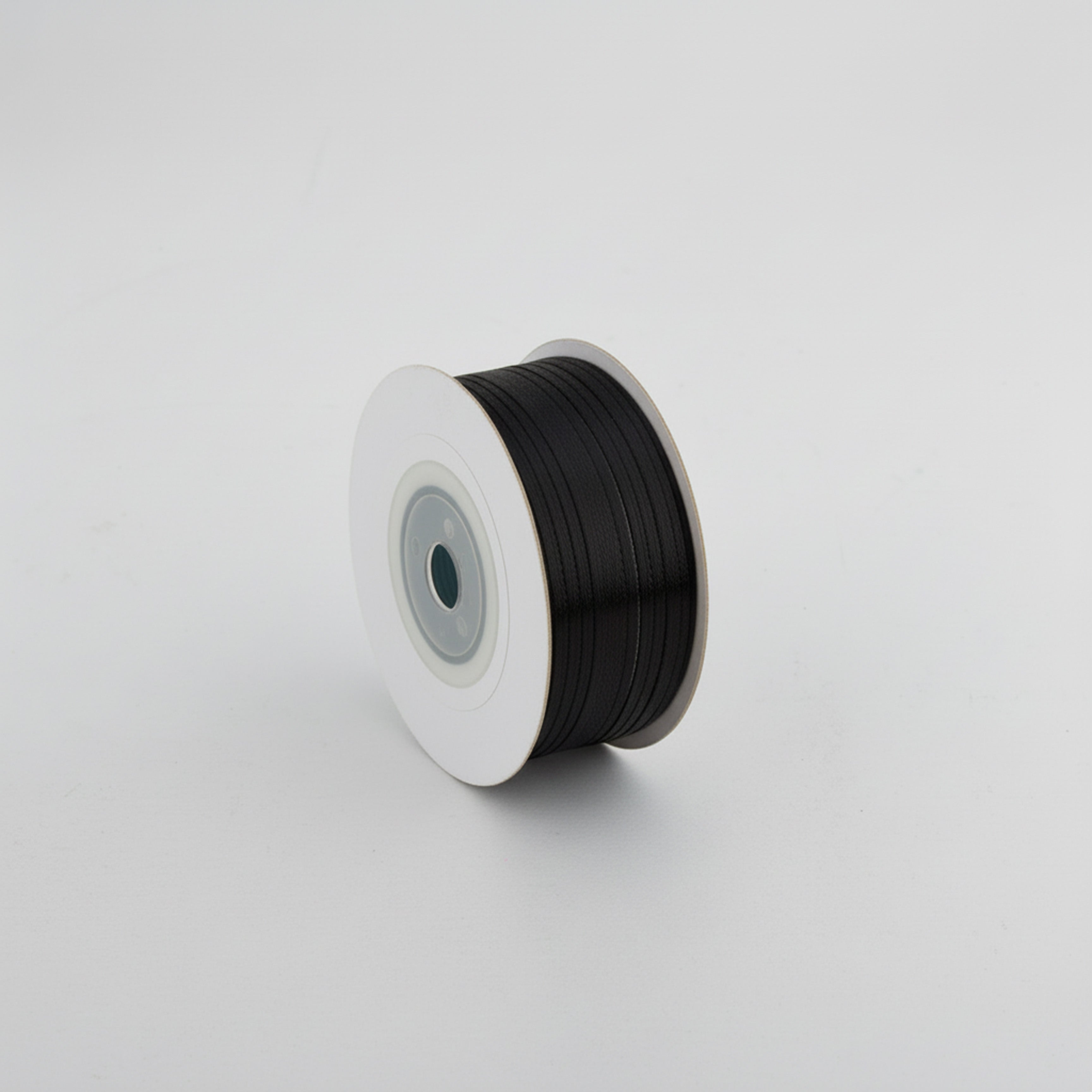 Satin Ribbon 3Mm 60Mtr Black