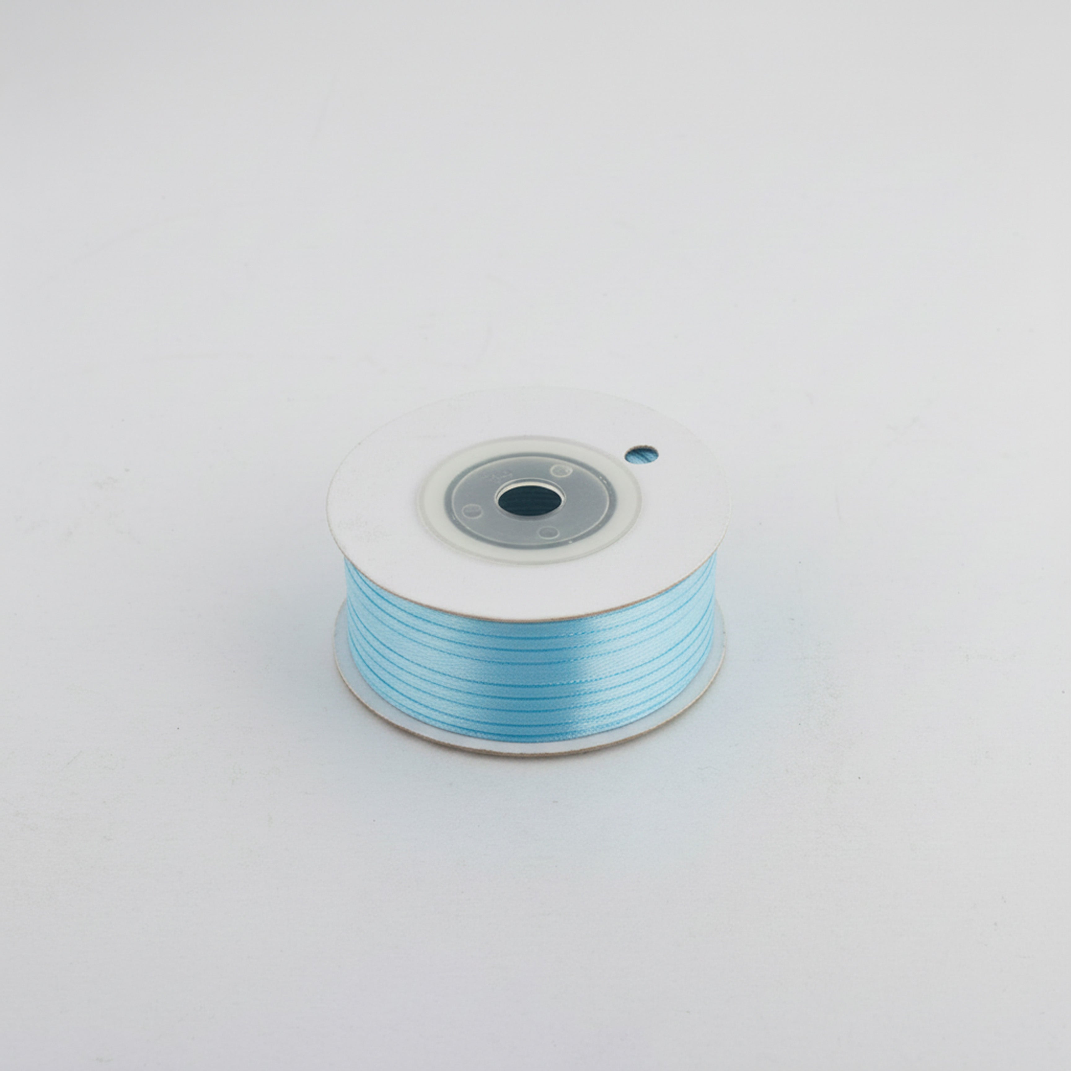 Satin Ribbon 3Mm 60Mtr Baby Blue