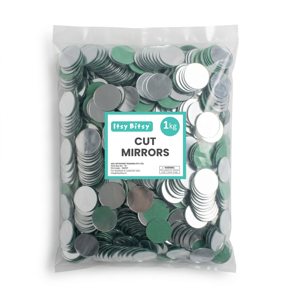 Cut Mirror Round 40Mm 1kg