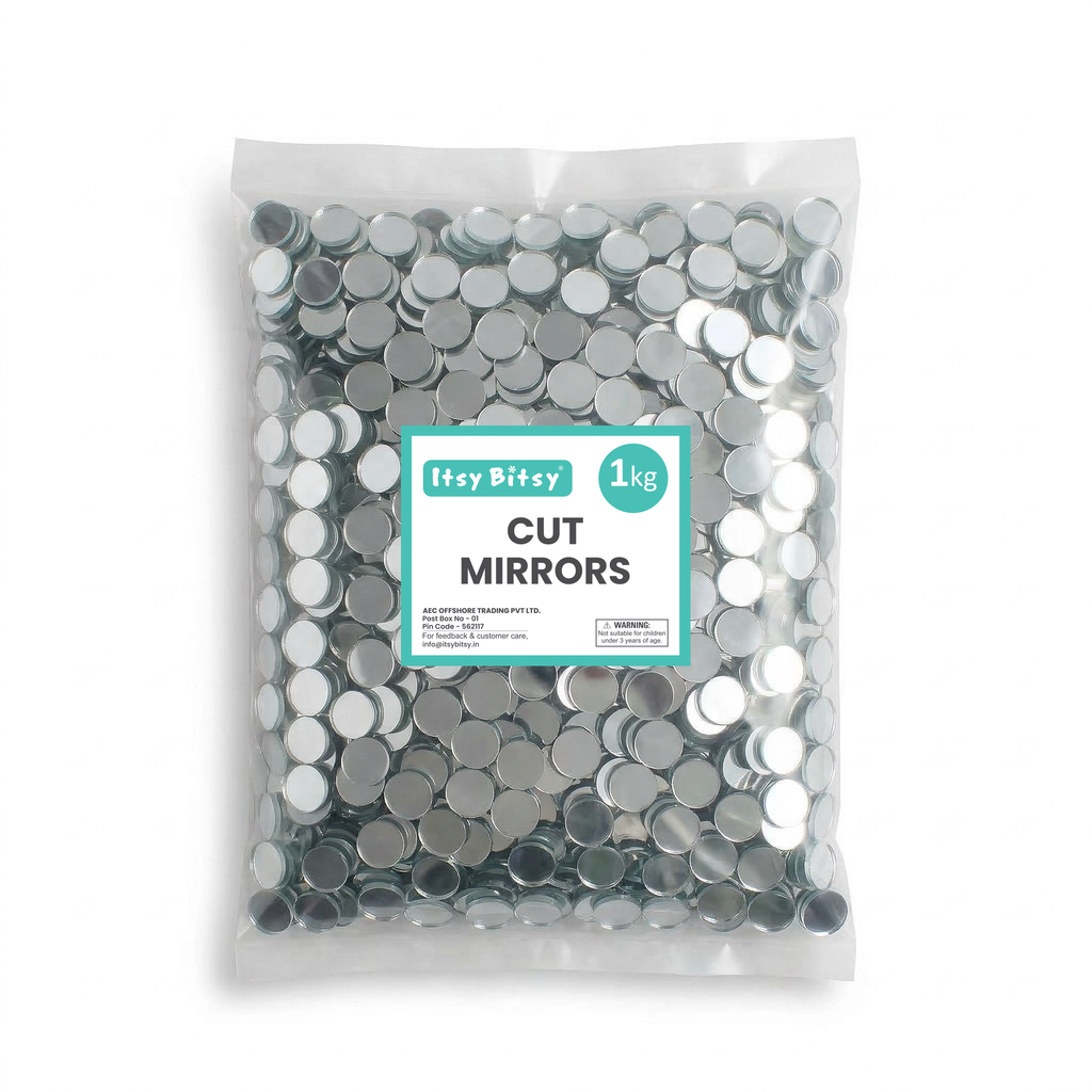 Cut Mirror Round 15Mm 1kg