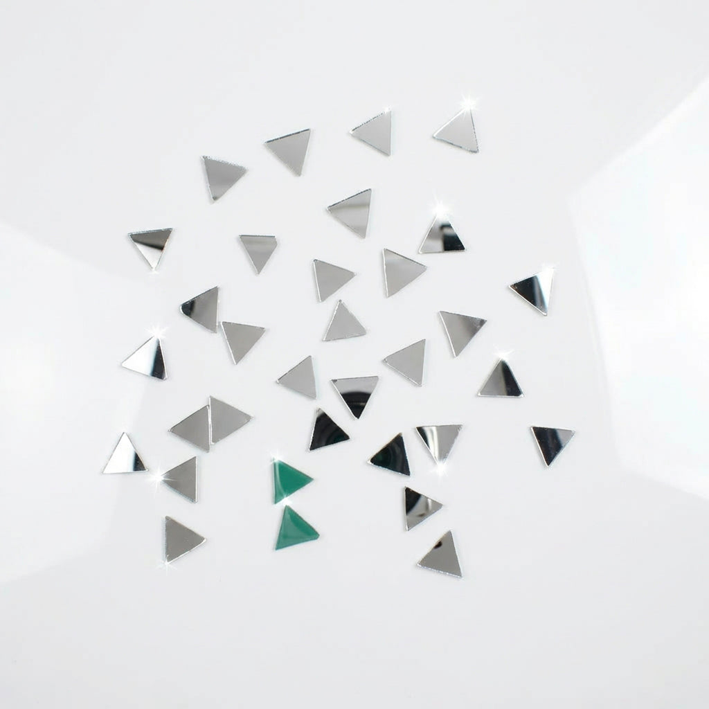 Cut Mirror Triangular 10Mm 1kg