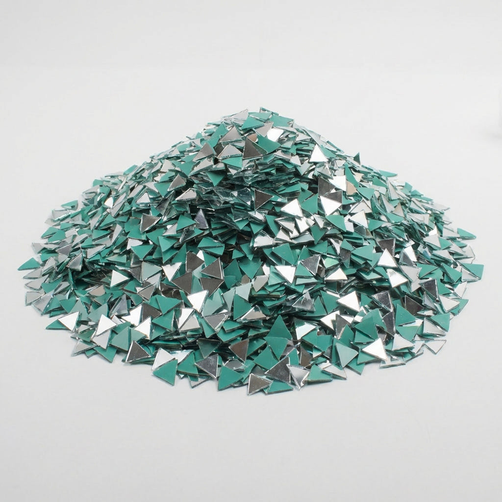 Cut Mirror Triangular 16Mm 1kg