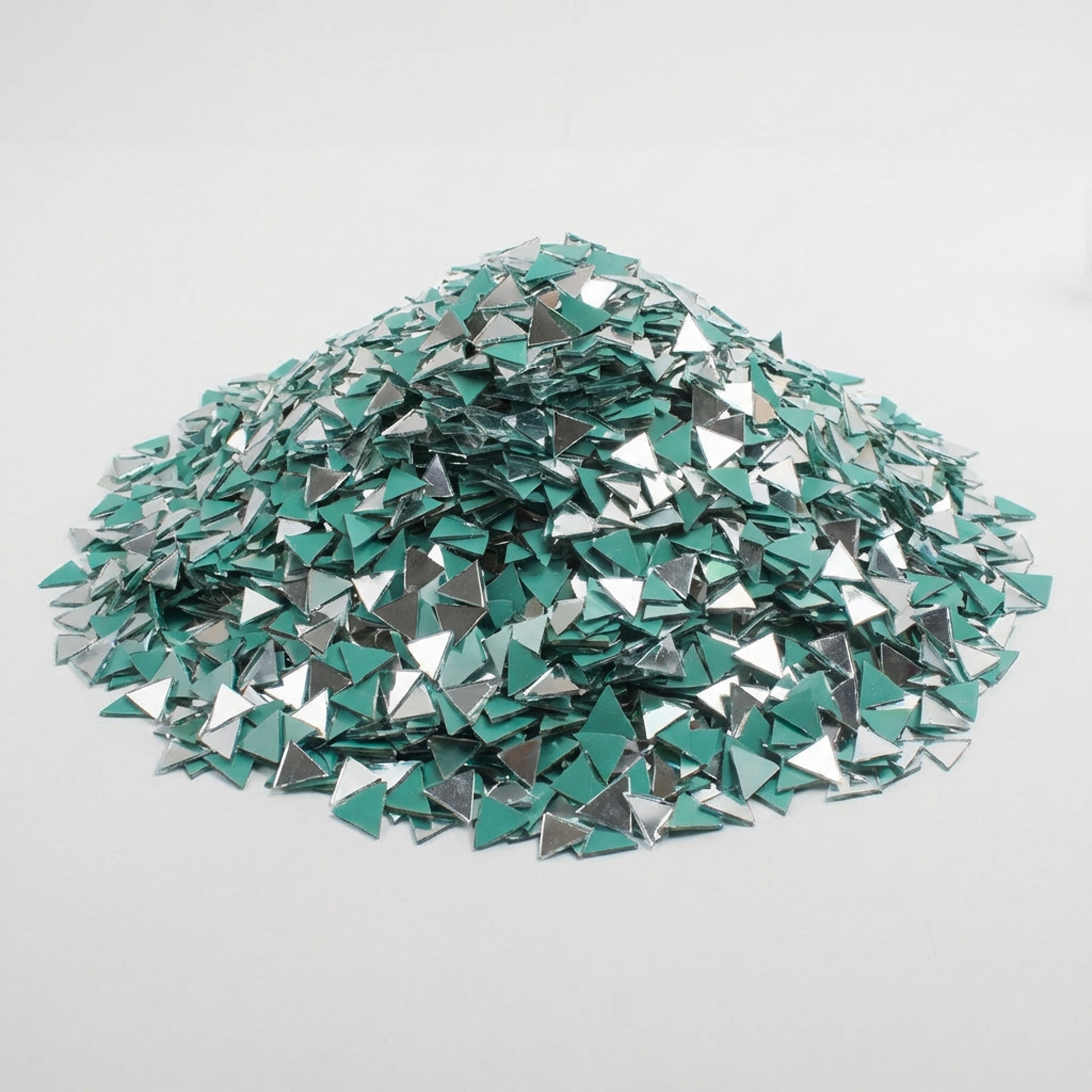 Cut Mirror Triangular 16Mm 1kg