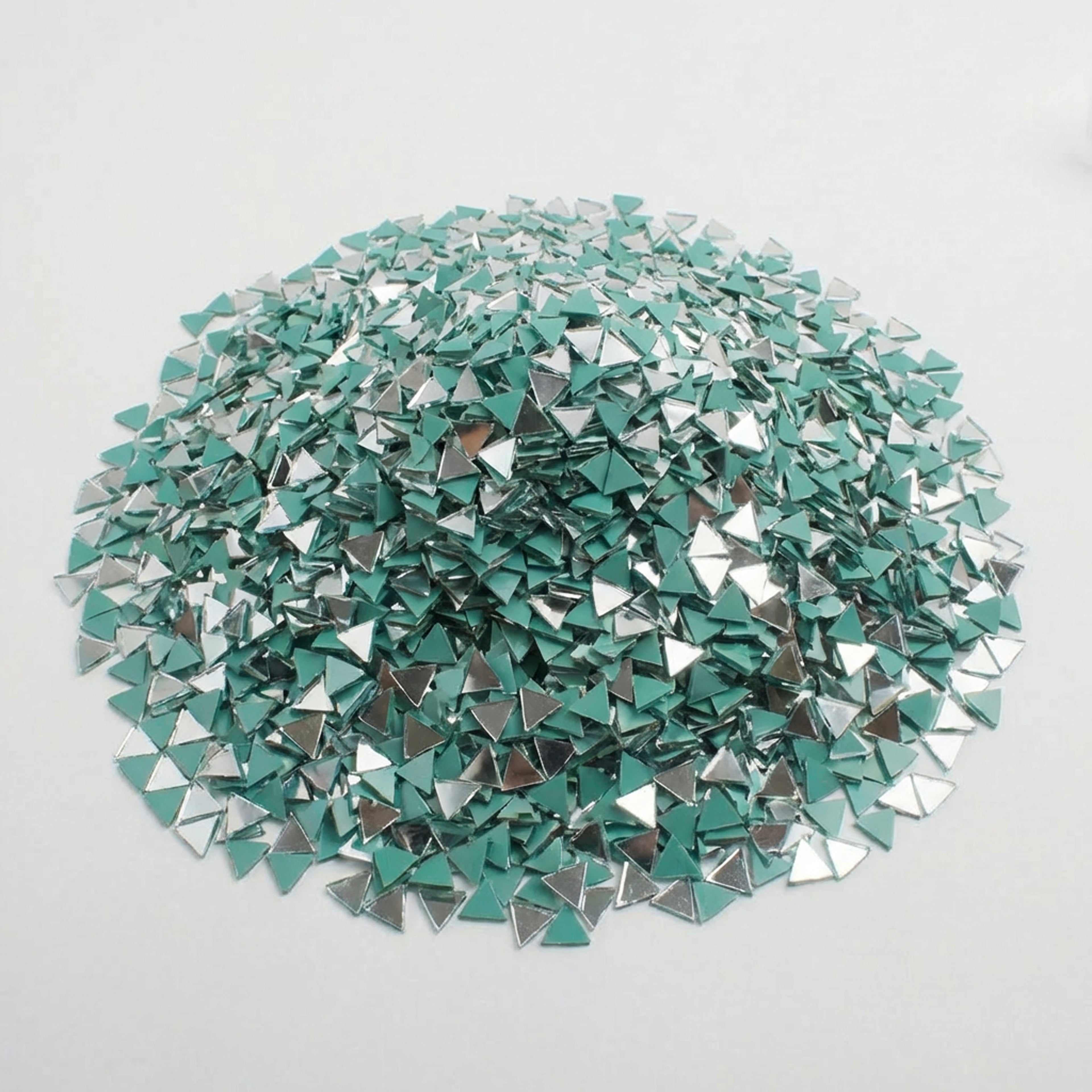 Cut Mirror Triangular 14Mm 1kg