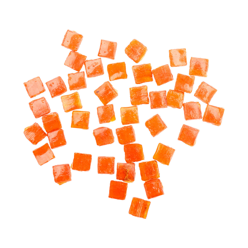 Glass Mosaic Tiles - Red, Square, 2mm, 30gm