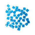 Glass Mosaic Tiles - Blue, Square 2mm, 30gm