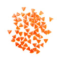 Glass Mosaic Tiles - Red, Triangle, 2mm, 30gm