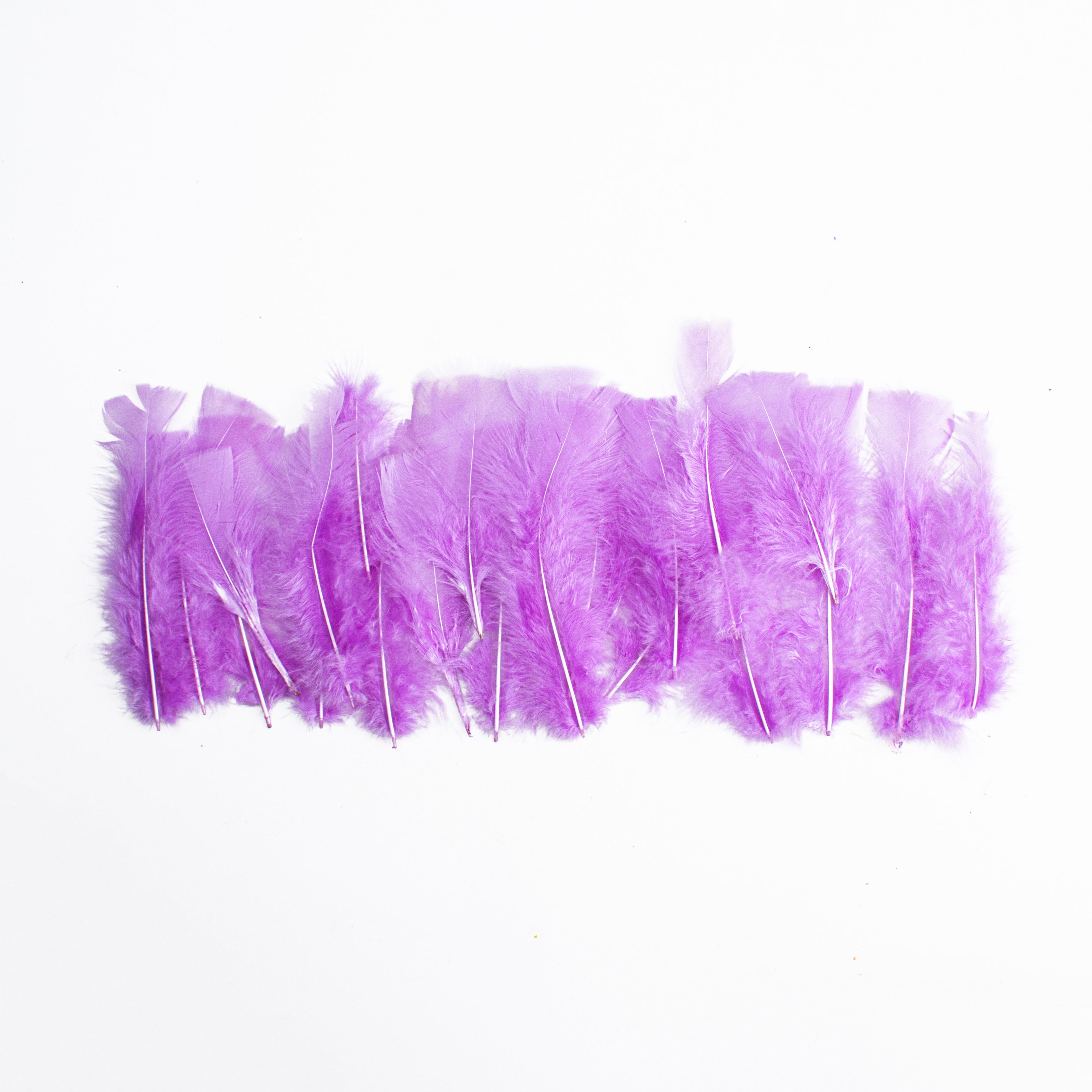 Long Turkey Feathers Pastel 10 to 15cm 16gm