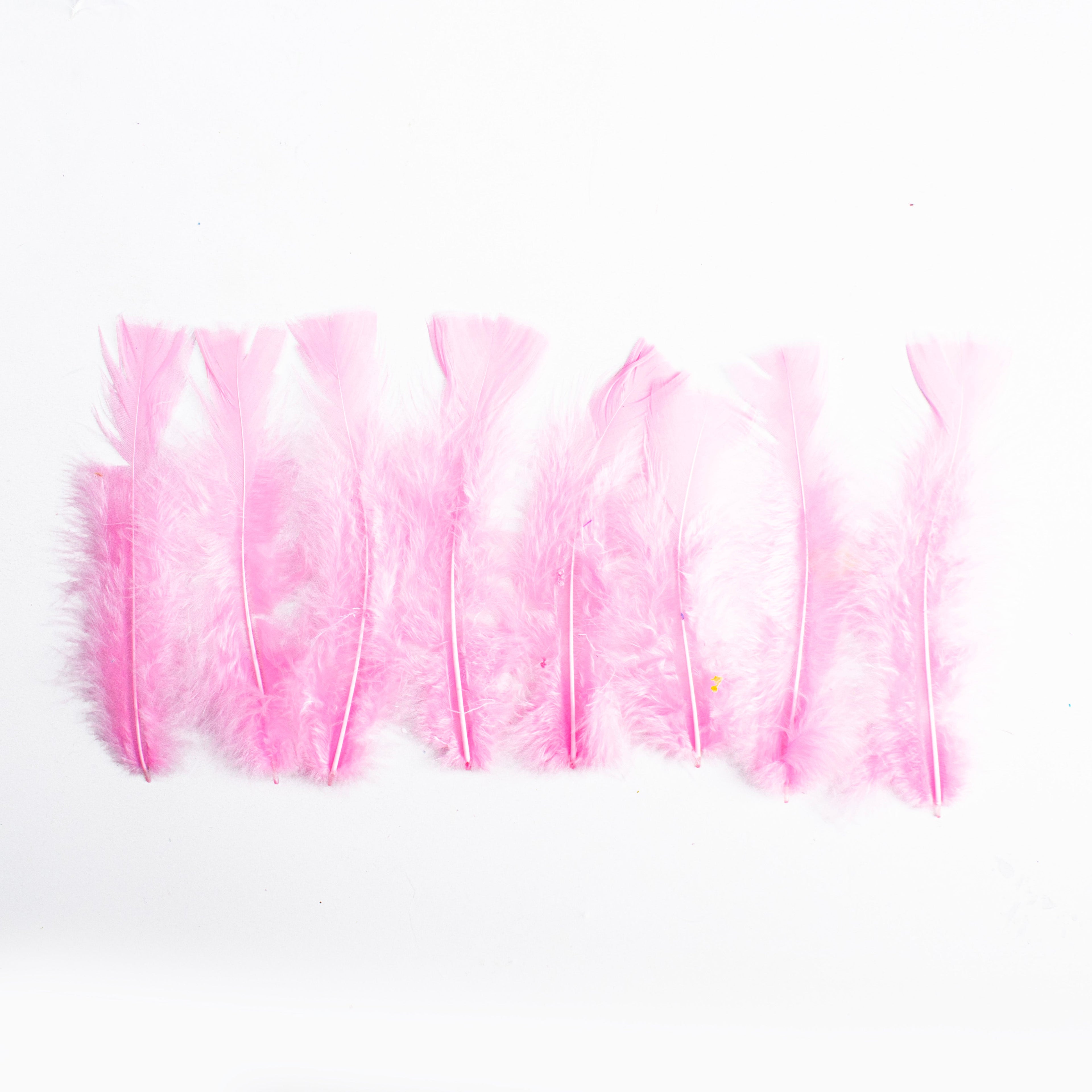 Long Turkey Feathers Pastel 10 to 15cm 16gm