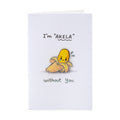 Greeting Card & Envelope Akela Without You 4 X 6inch 2pc