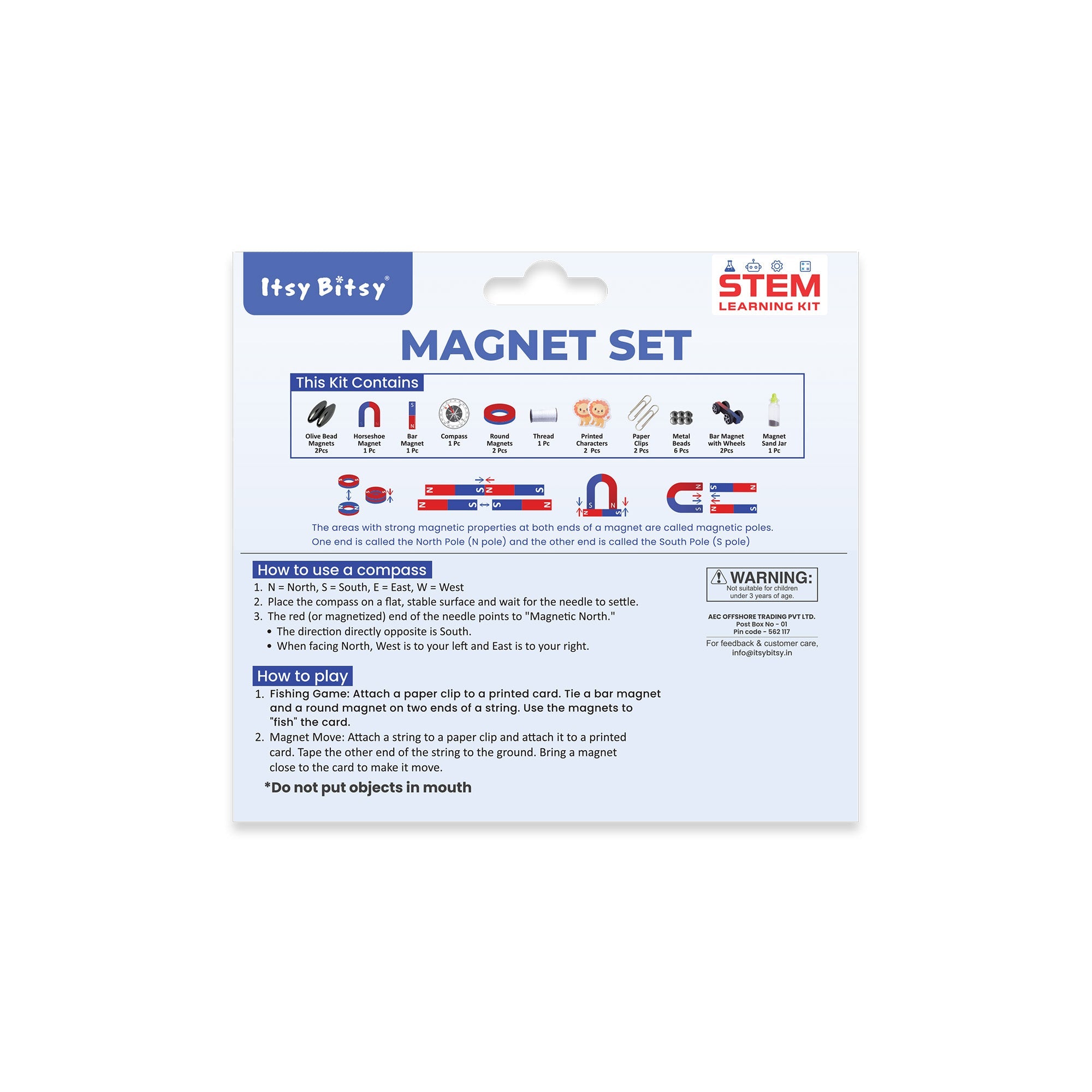 Science Experiment Magnet Set 1 Box
