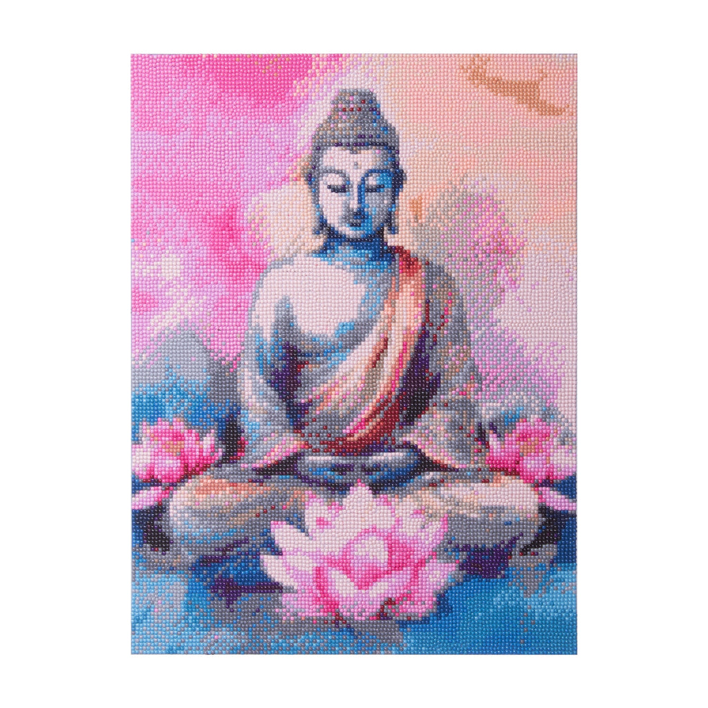 5D Diamond Painting Kit Enchanted Buddha 40 X 50 cm 1pc Acetate Box
