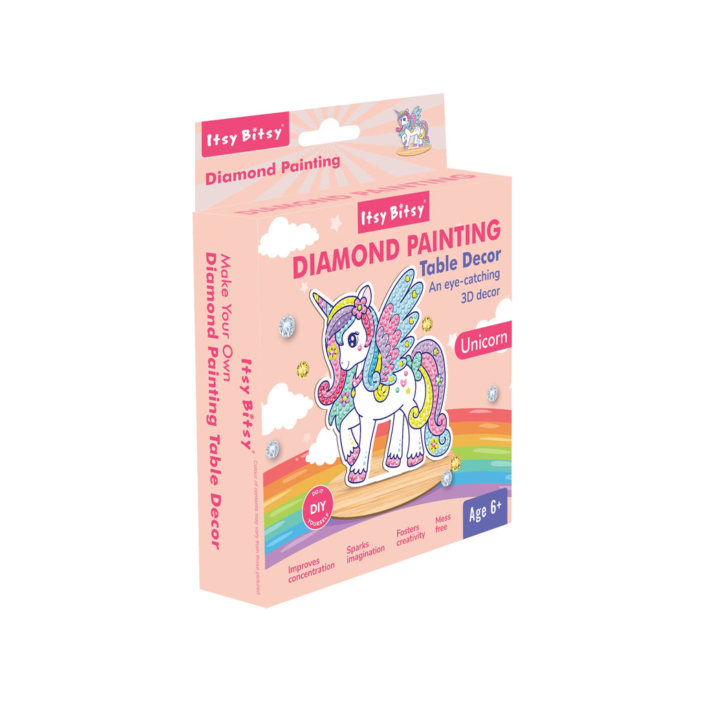 Diamond Painting Table Decor Unicorn 10.6 X 11cm 1pc Box