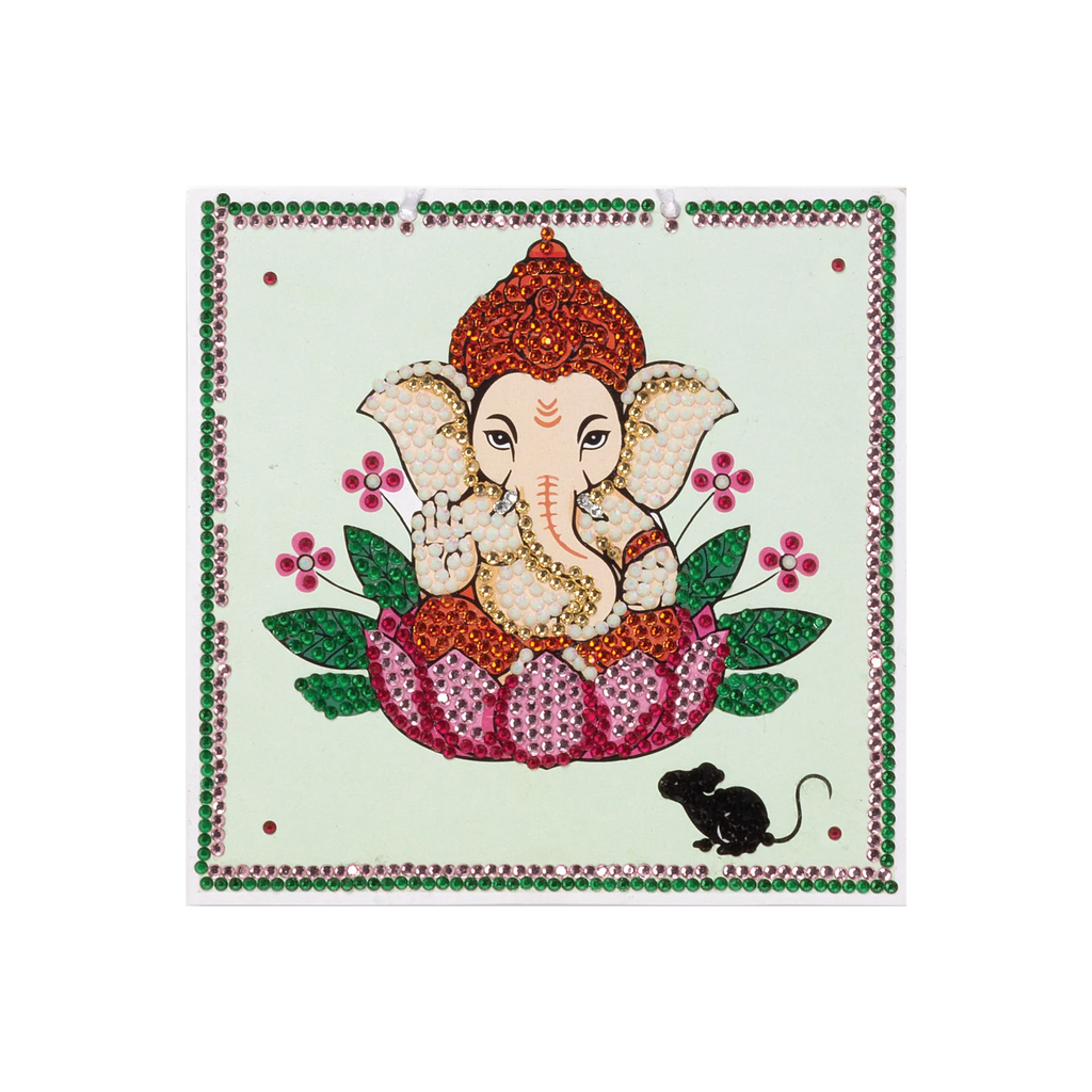 DIY Diamond Painting Kit Ganesha 6 X 6inch 1 Box
