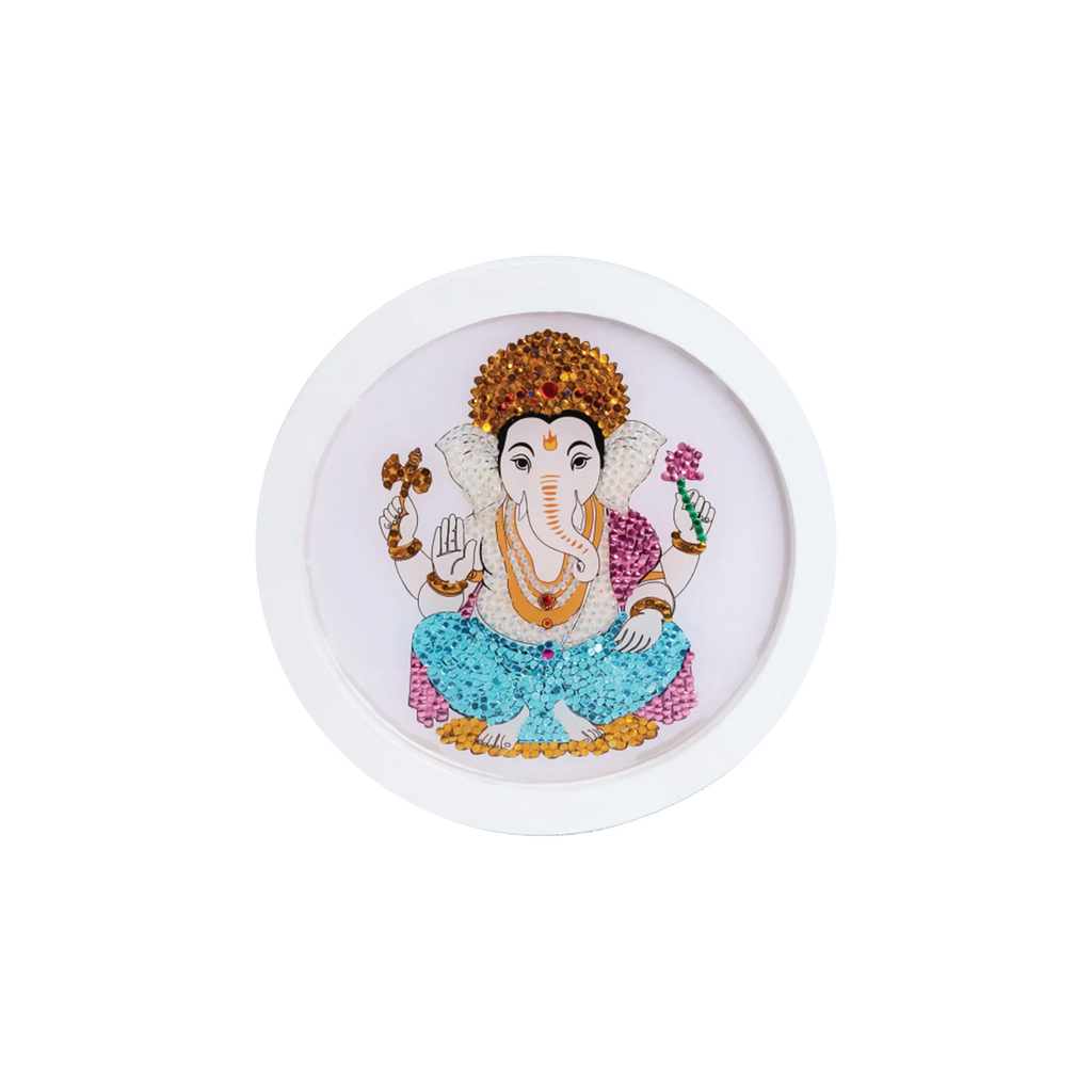 DIY Diamond Resin Decor Kit Ganesha 8 X 8inch 1 Box