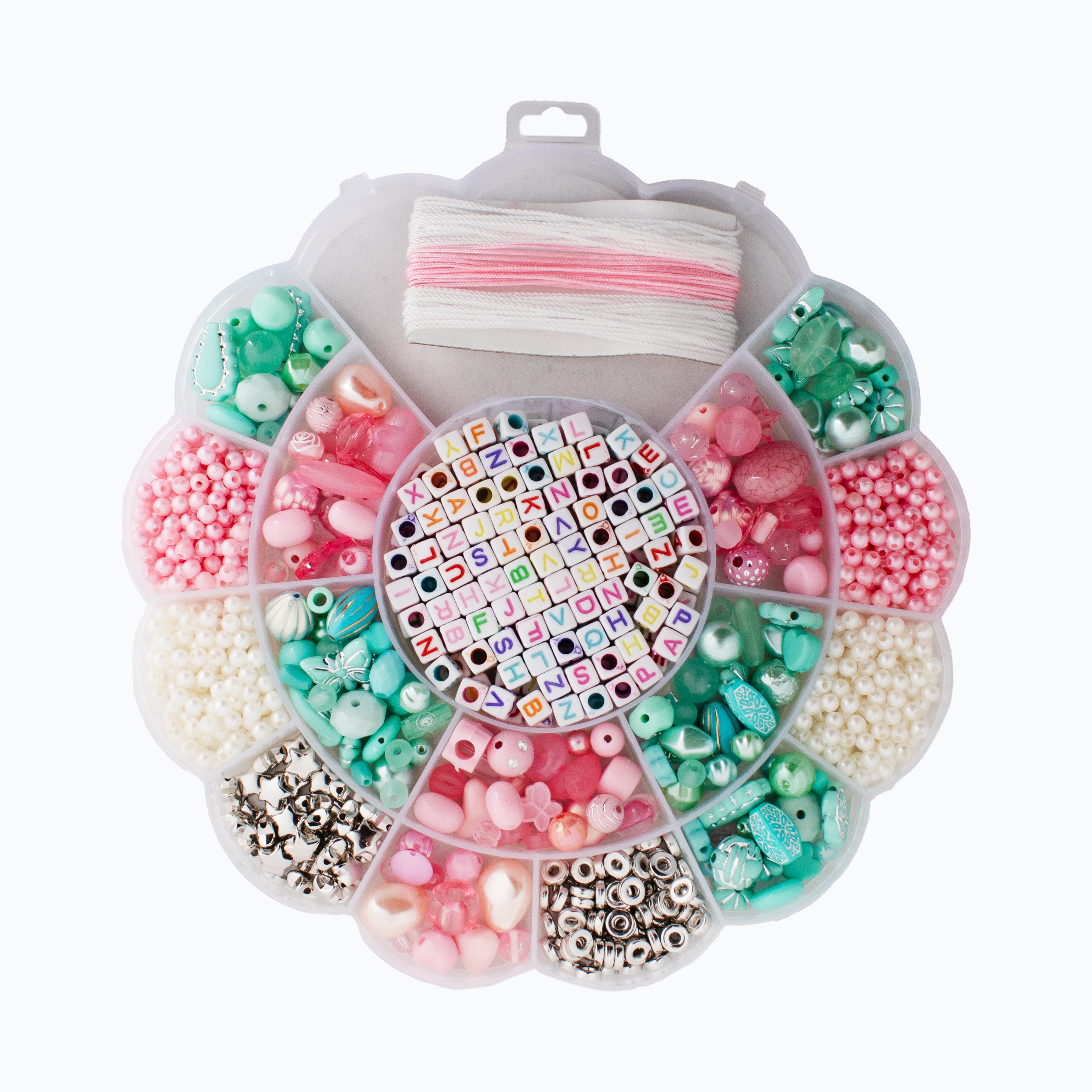 My Beads Studio Jewellery Making Kit Turquoise Blush 17.5 X 17.5 cm 1 Box