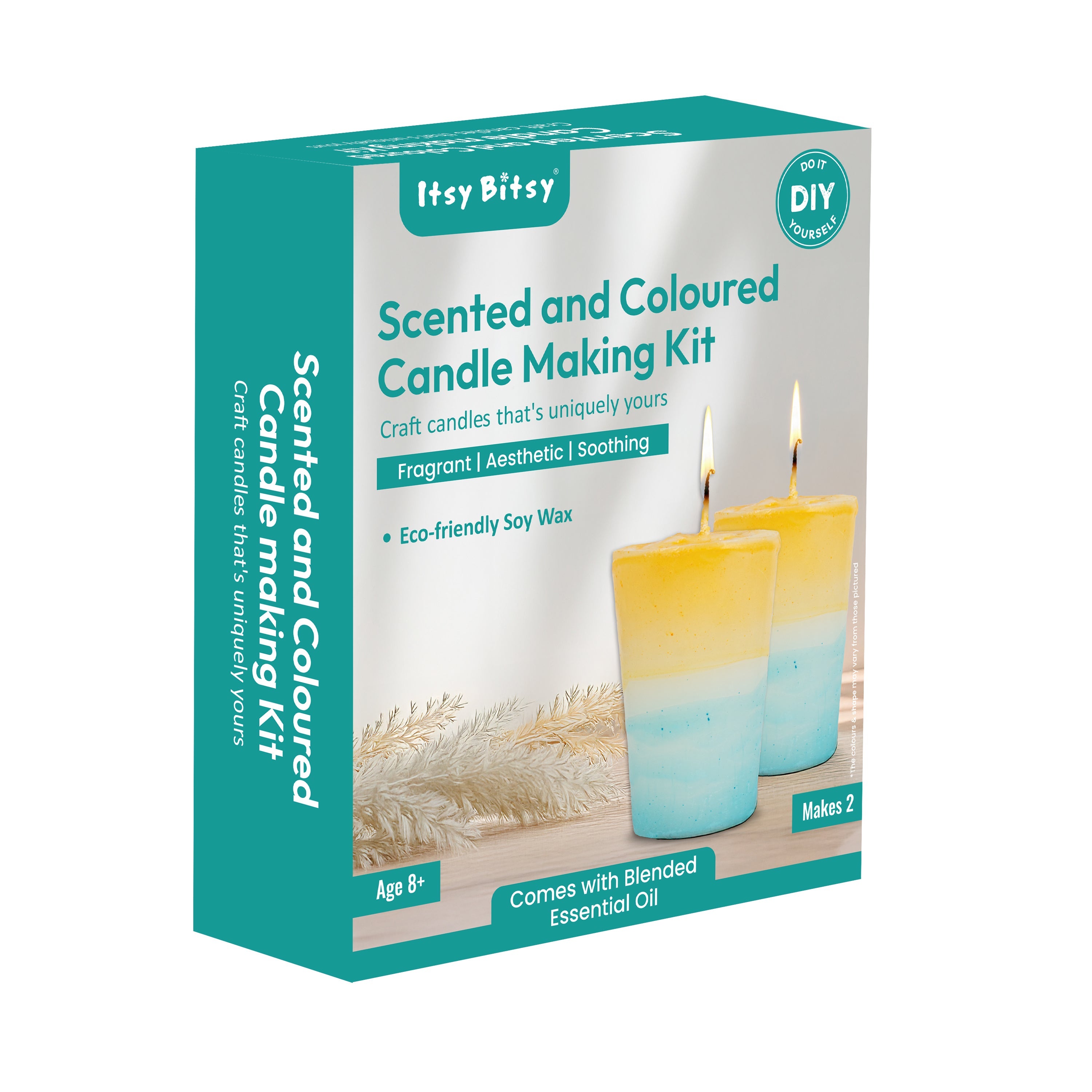 DIY Scented and Coloured Candle Making Kit Box