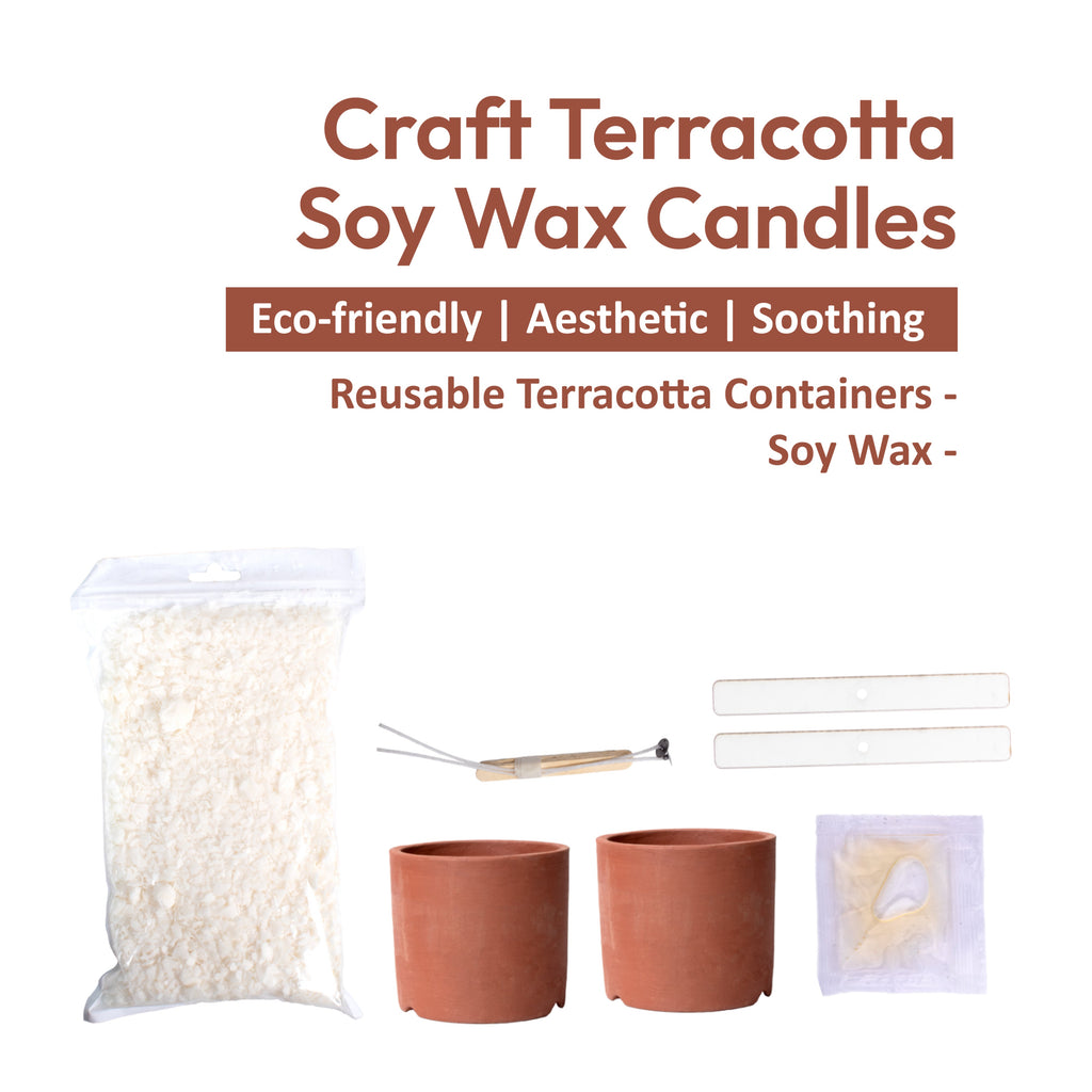 DIY Craft a Terracotta Soy Wax Candle Box