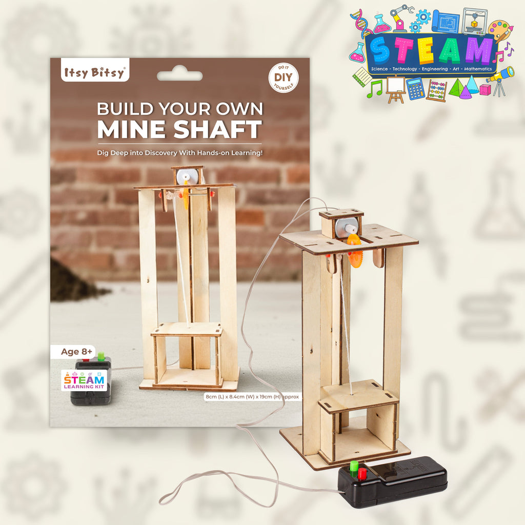DIY Build Your Own Mine Shaft (Electric Elevator)