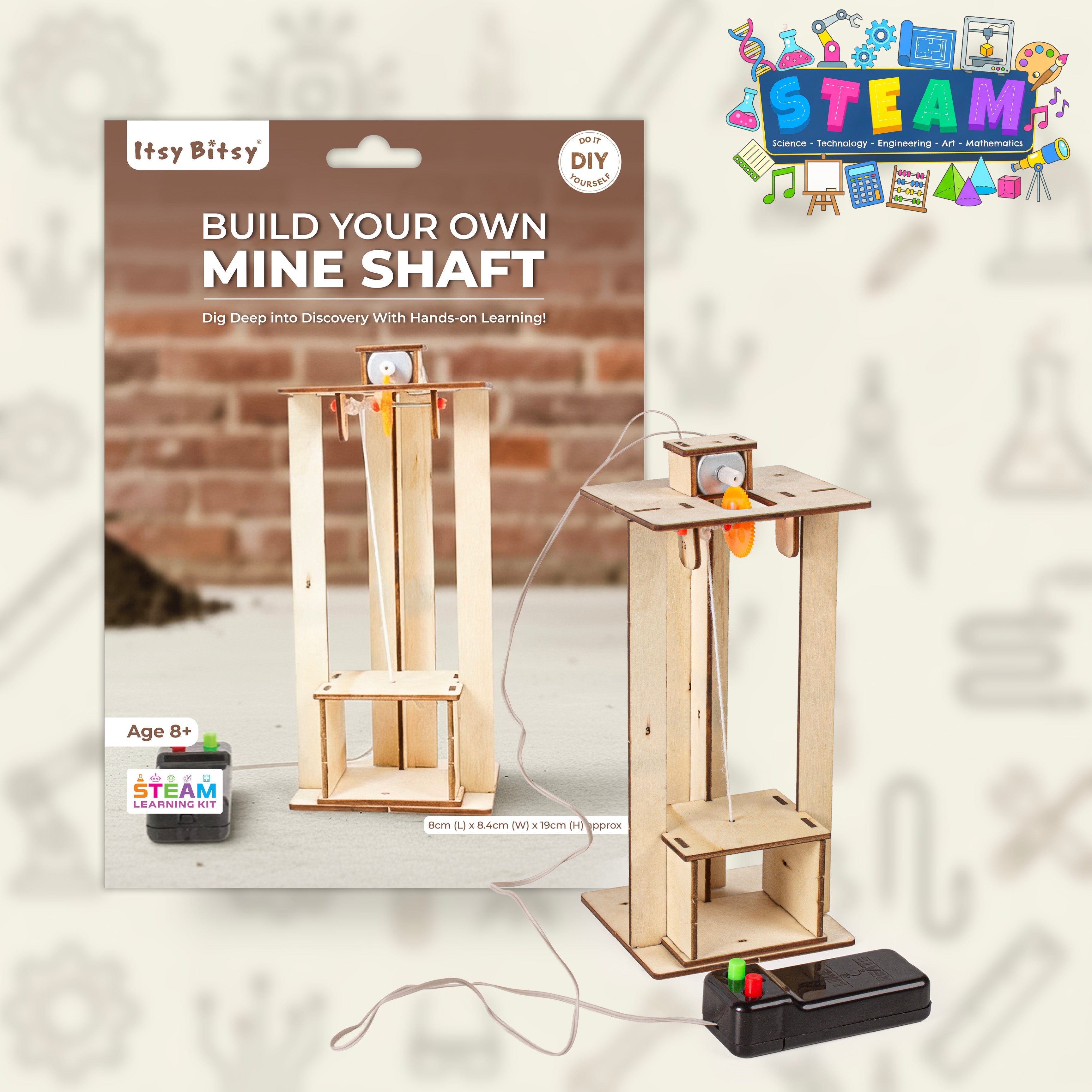 DIY Build Your Own Mine Shaft (Electric Elevator)