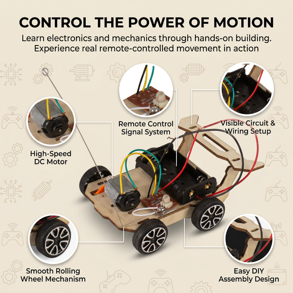 DIY Build Your Own Remote Control Car