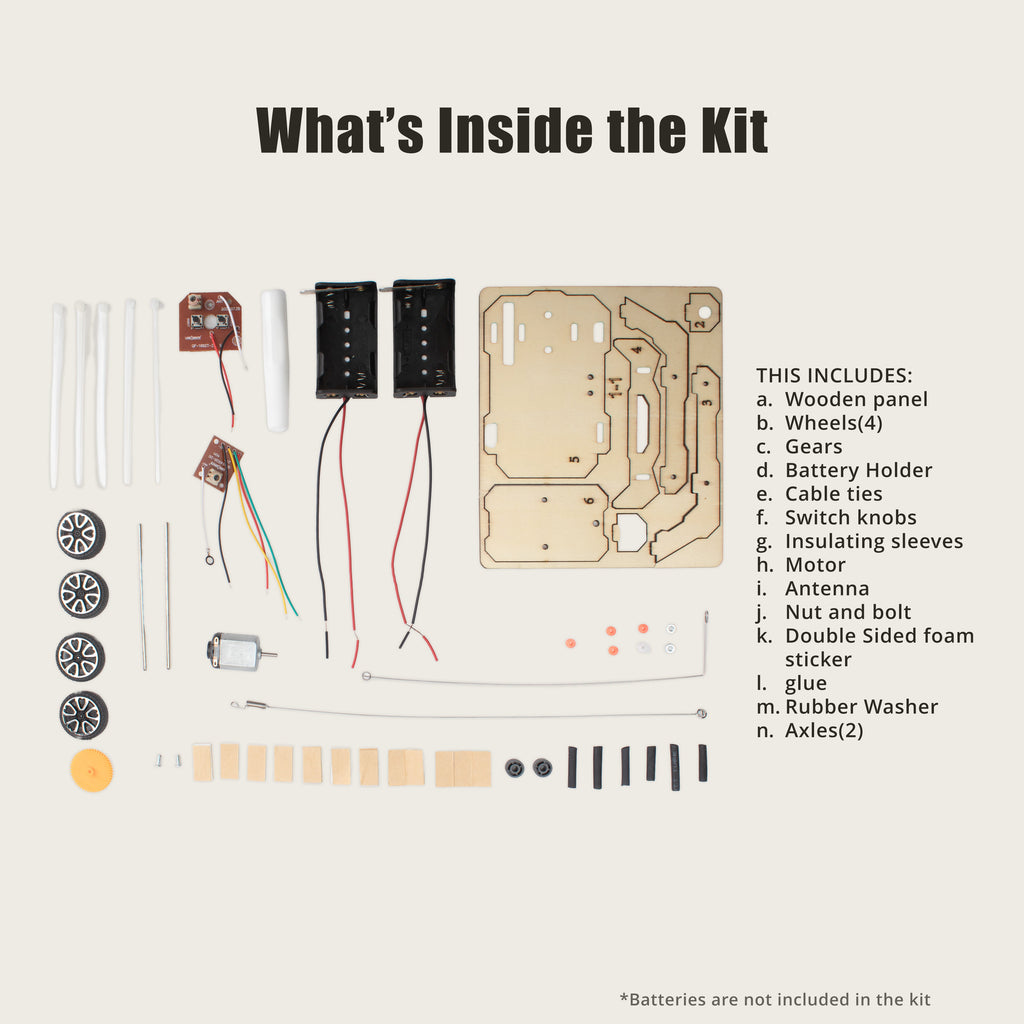 DIY Build Your Own Remote Control Car