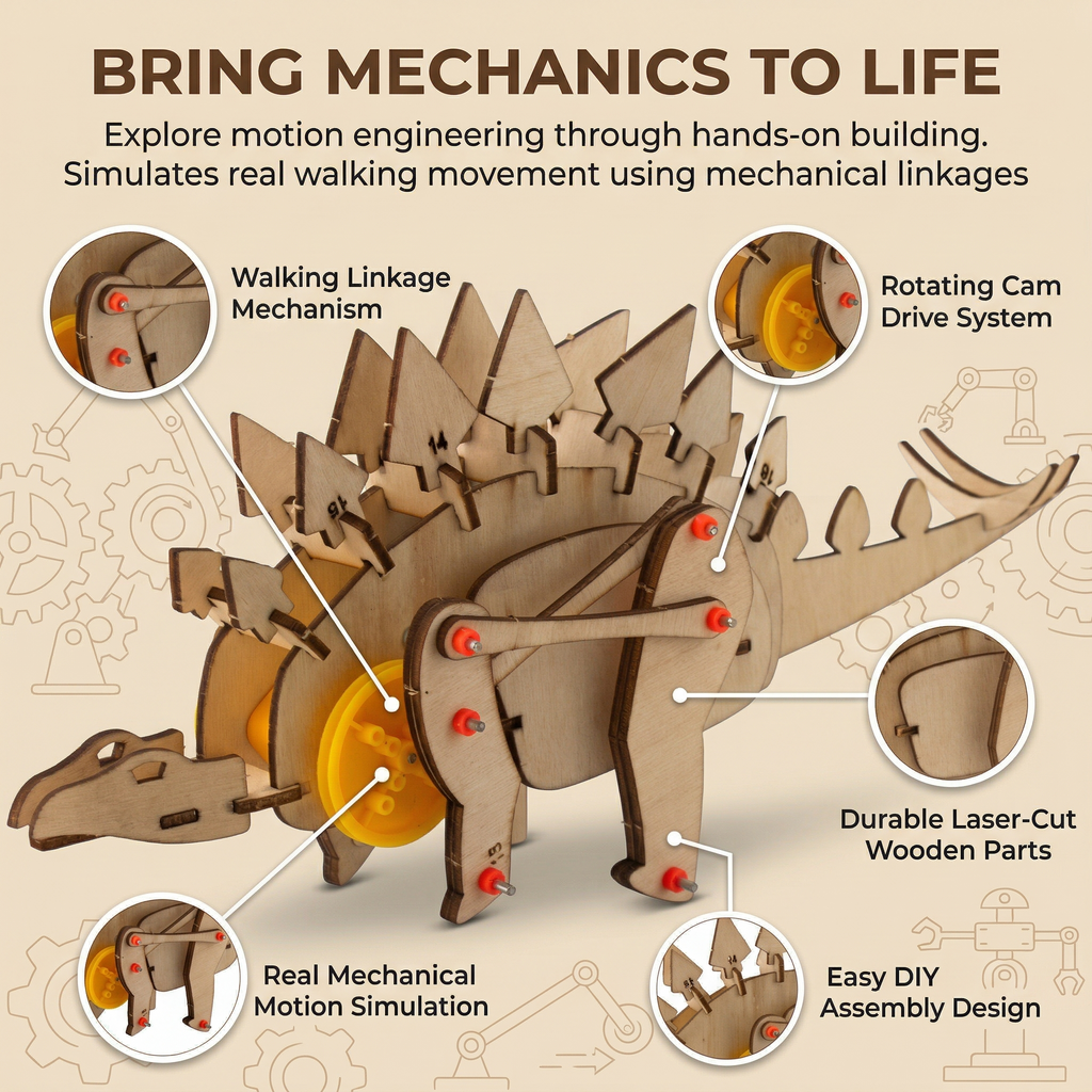DIY Build Your Own Stegosaurus