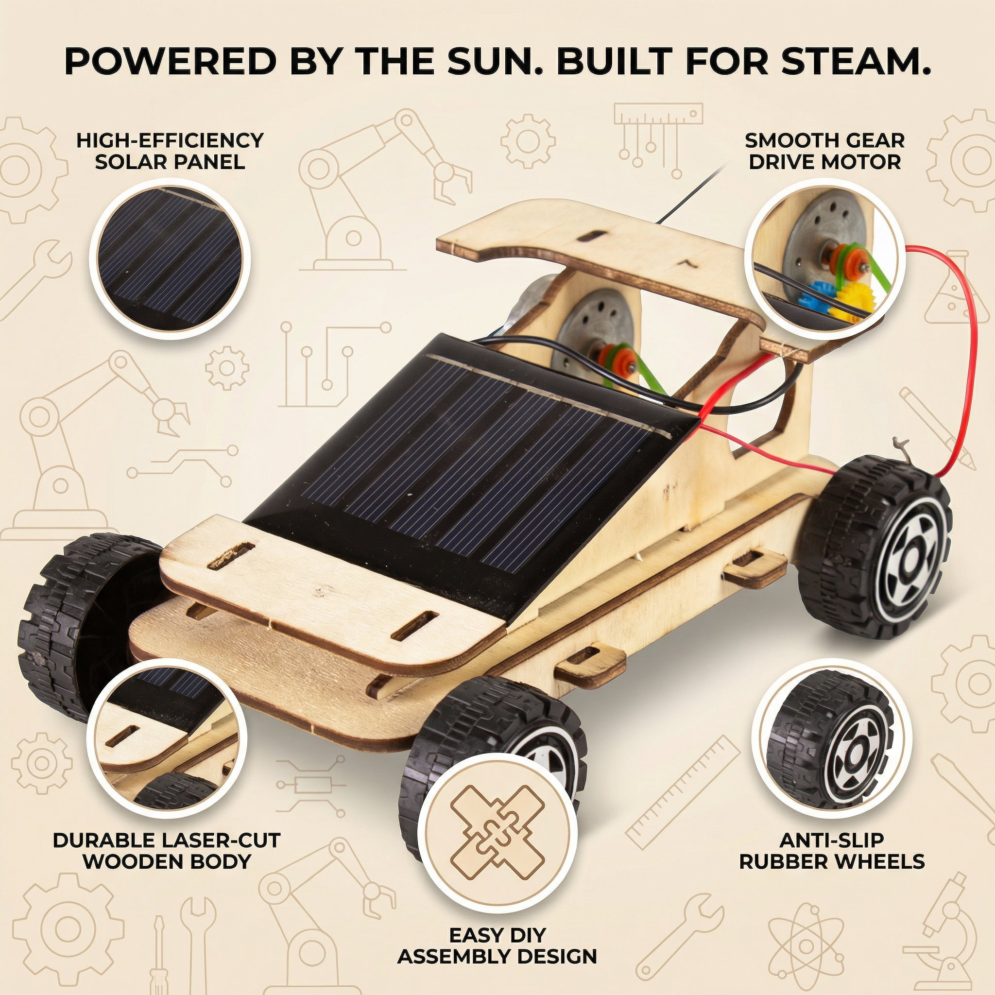 DIY Build Your Own Solar Car