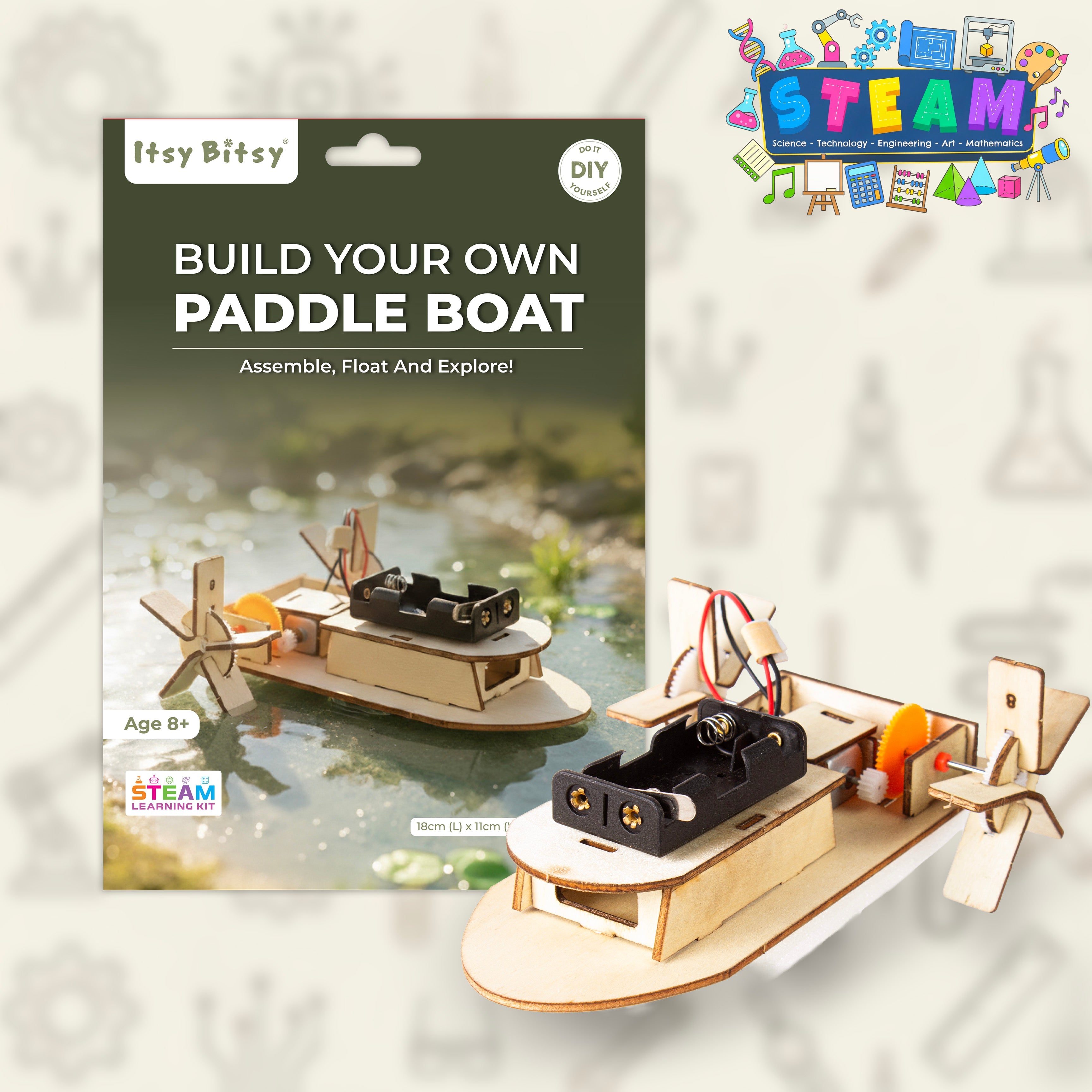 DIY Build Your Own Paddle Ship (Boat)