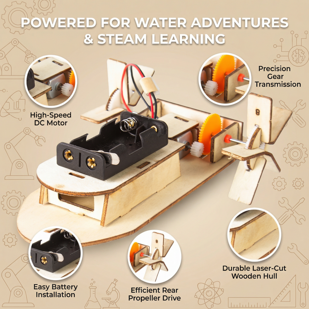 DIY Build Your Own Paddle Ship (Boat)