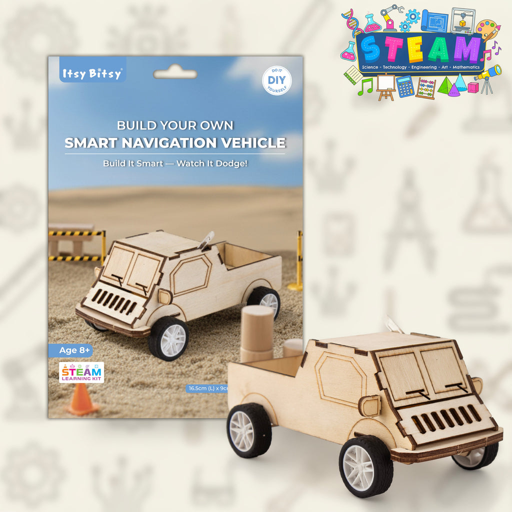 DIY Build Your Own Obstacle Avoidance Vehicle - Small Truck