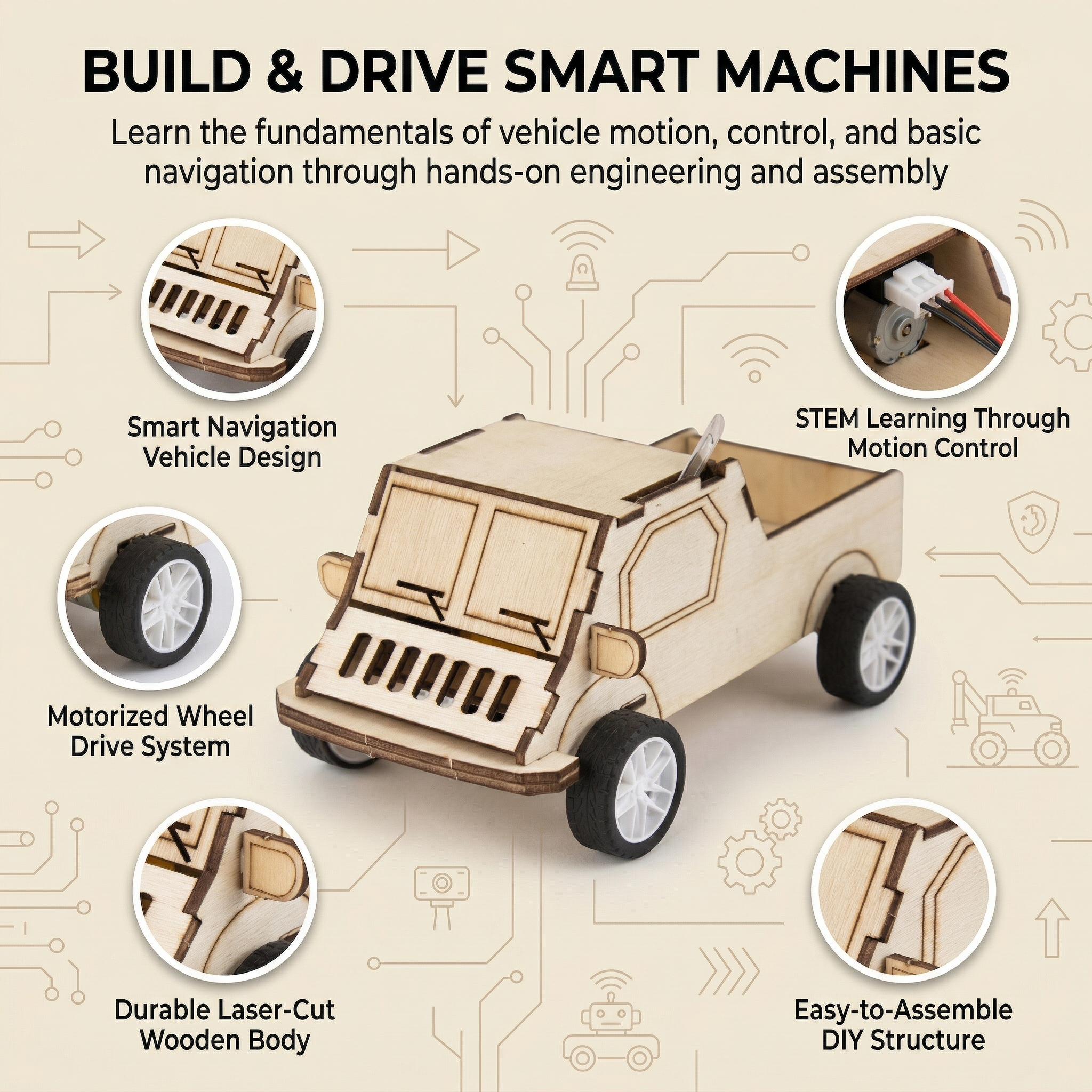 DIY Build Your Own Obstacle Avoidance Vehicle - Small Truck