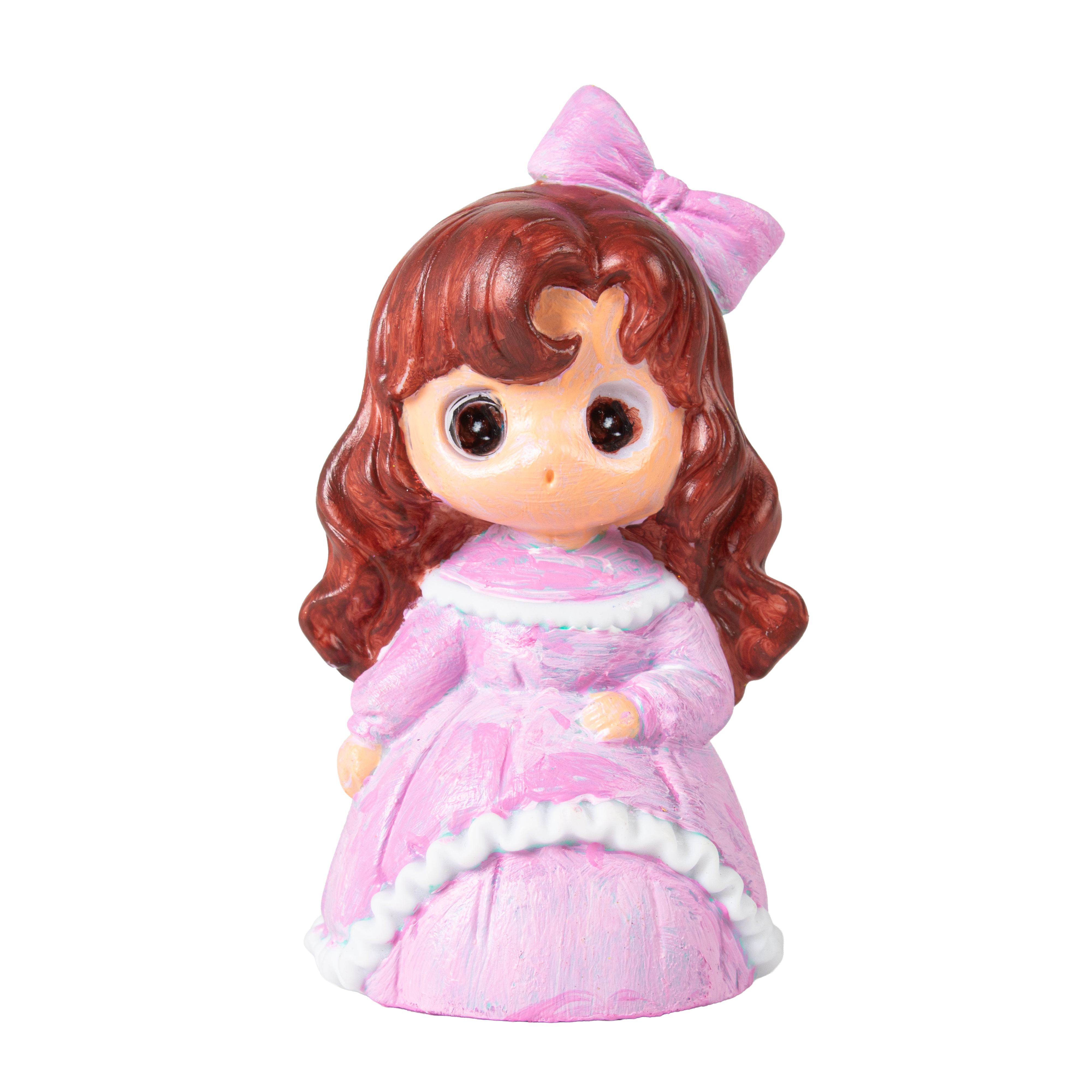 Paint And Play Create Your Own 3D Table Decor with Acrylic Paint and Brush Pretty Girl 1pc