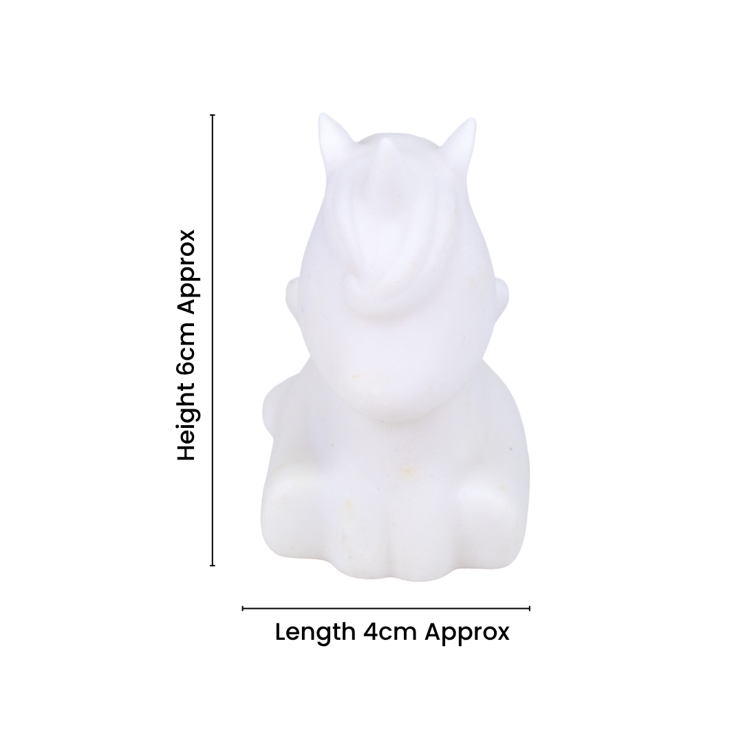 Paint And Play Create Your Own 3D Table Decor with Acrylic Paint and Brush Unicorn 1pc