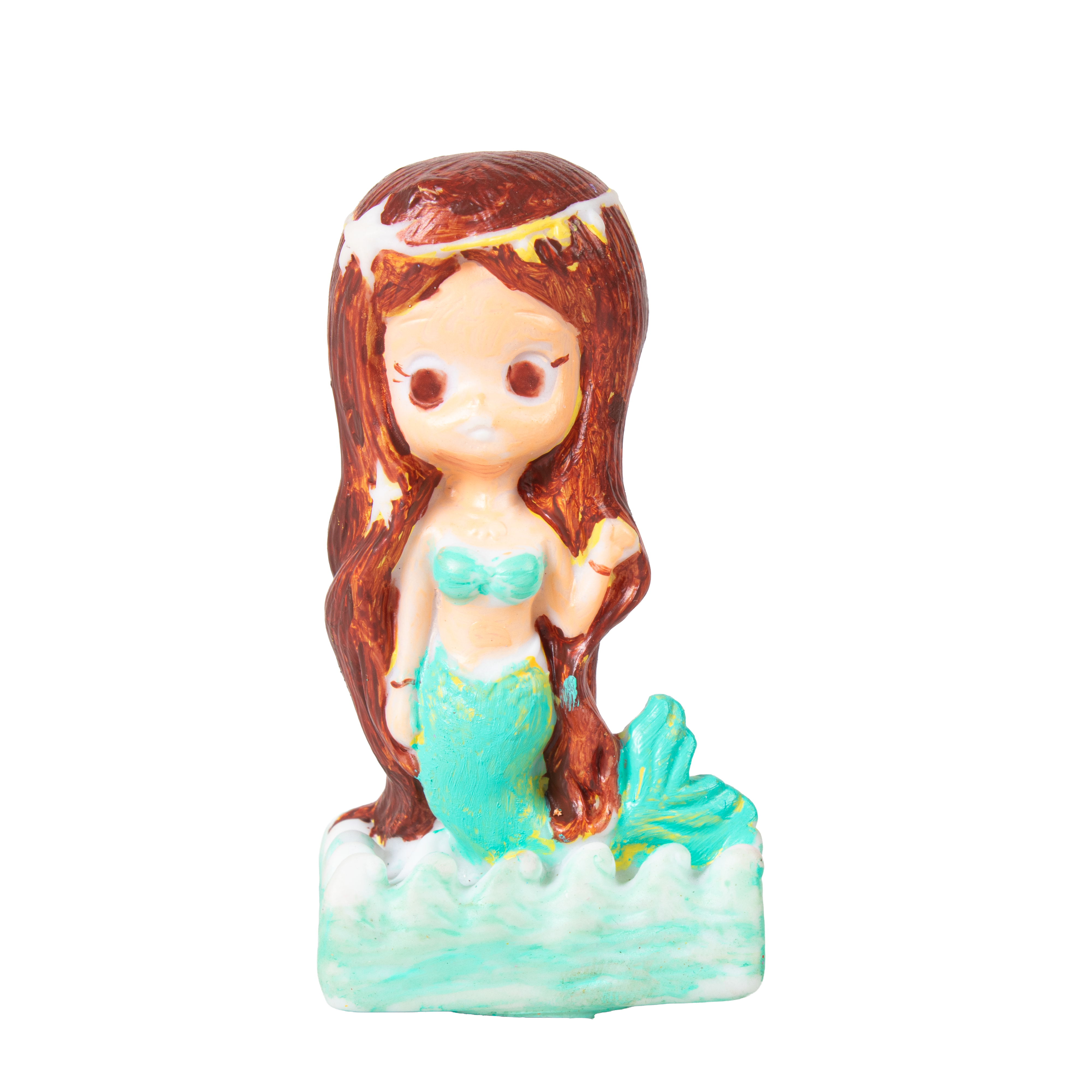 Paint And Play Create Your Own 3D Table Decor with Acrylic Paint and Brush Mermaid 1pc